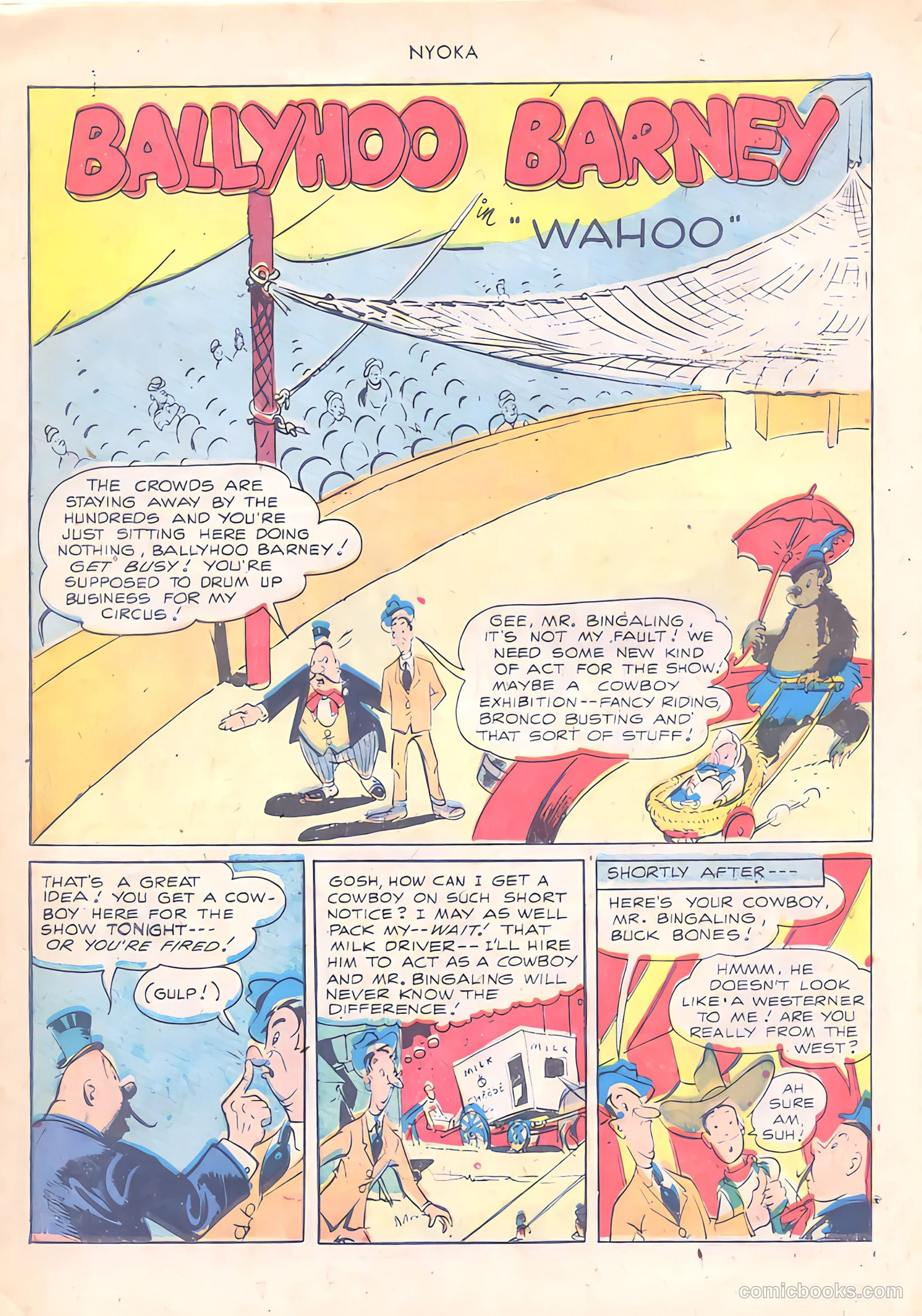 Nyoka the Jungle Girl #25 — page 40 of 52