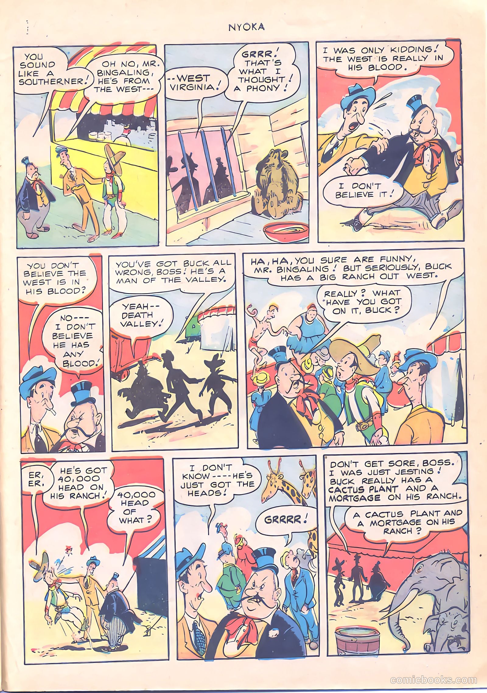 Nyoka the Jungle Girl #25 — page 41 of 52
