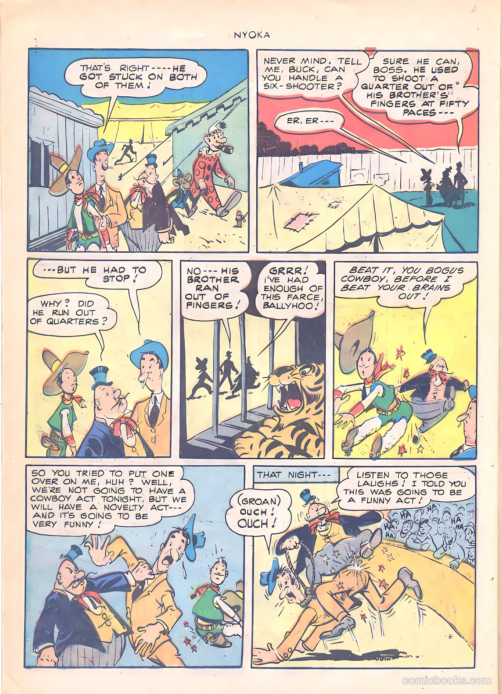 Nyoka the Jungle Girl #25 — page 42 of 52