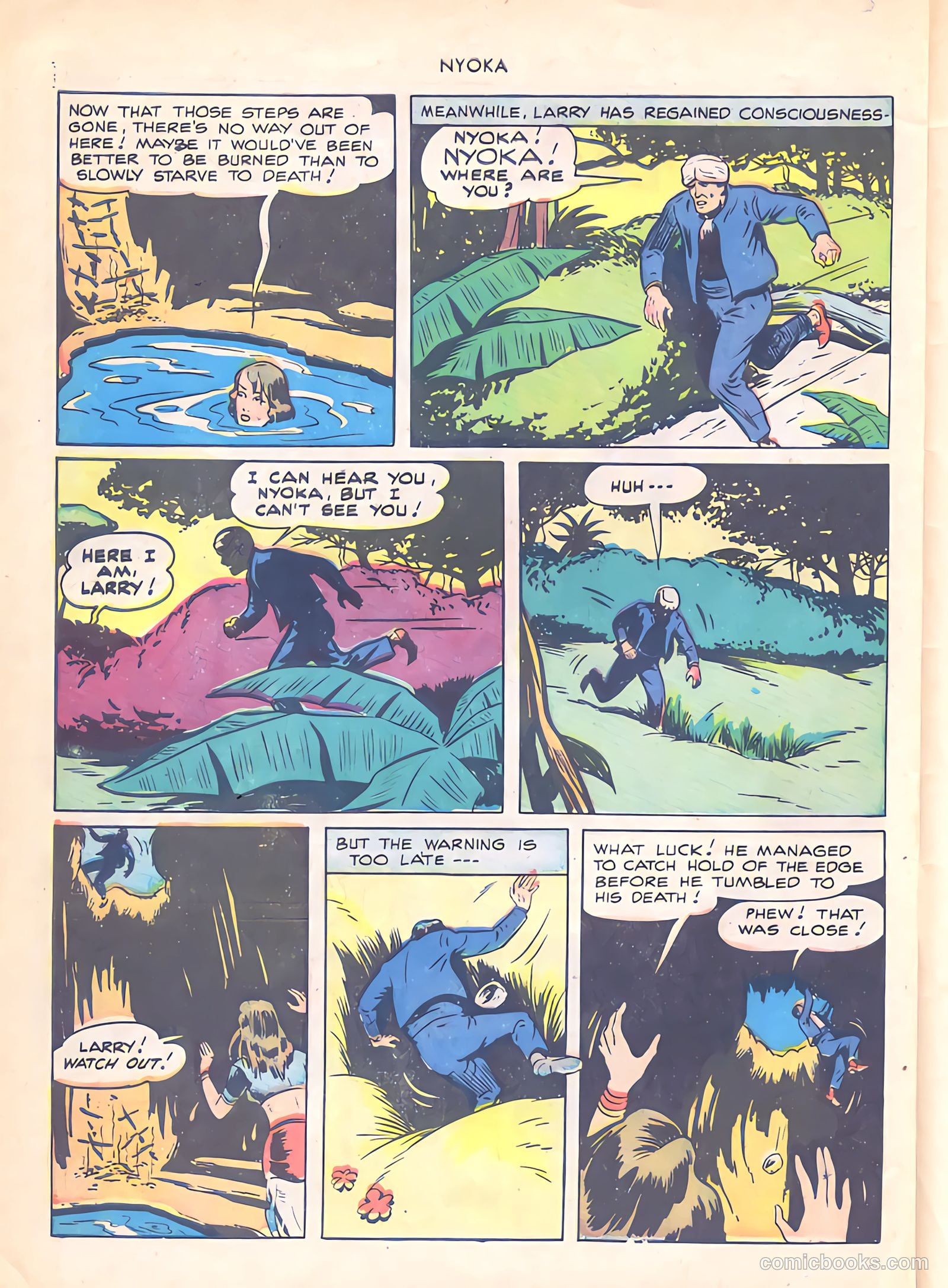 Nyoka the Jungle Girl #25 — page 44 of 52
