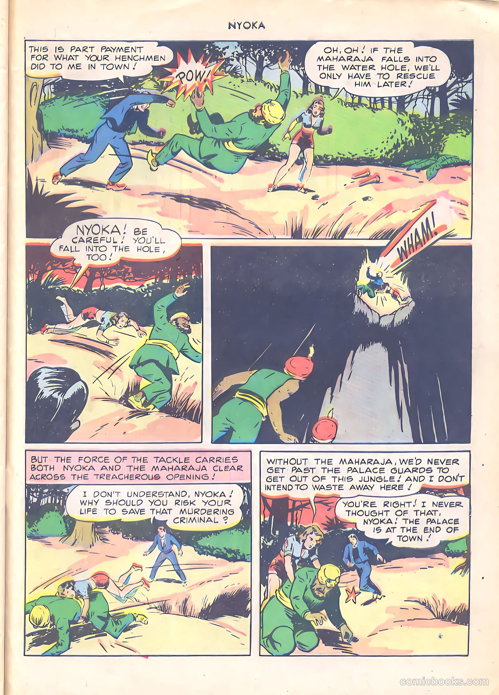 Nyoka the Jungle Girl #25 — page 47 of 52