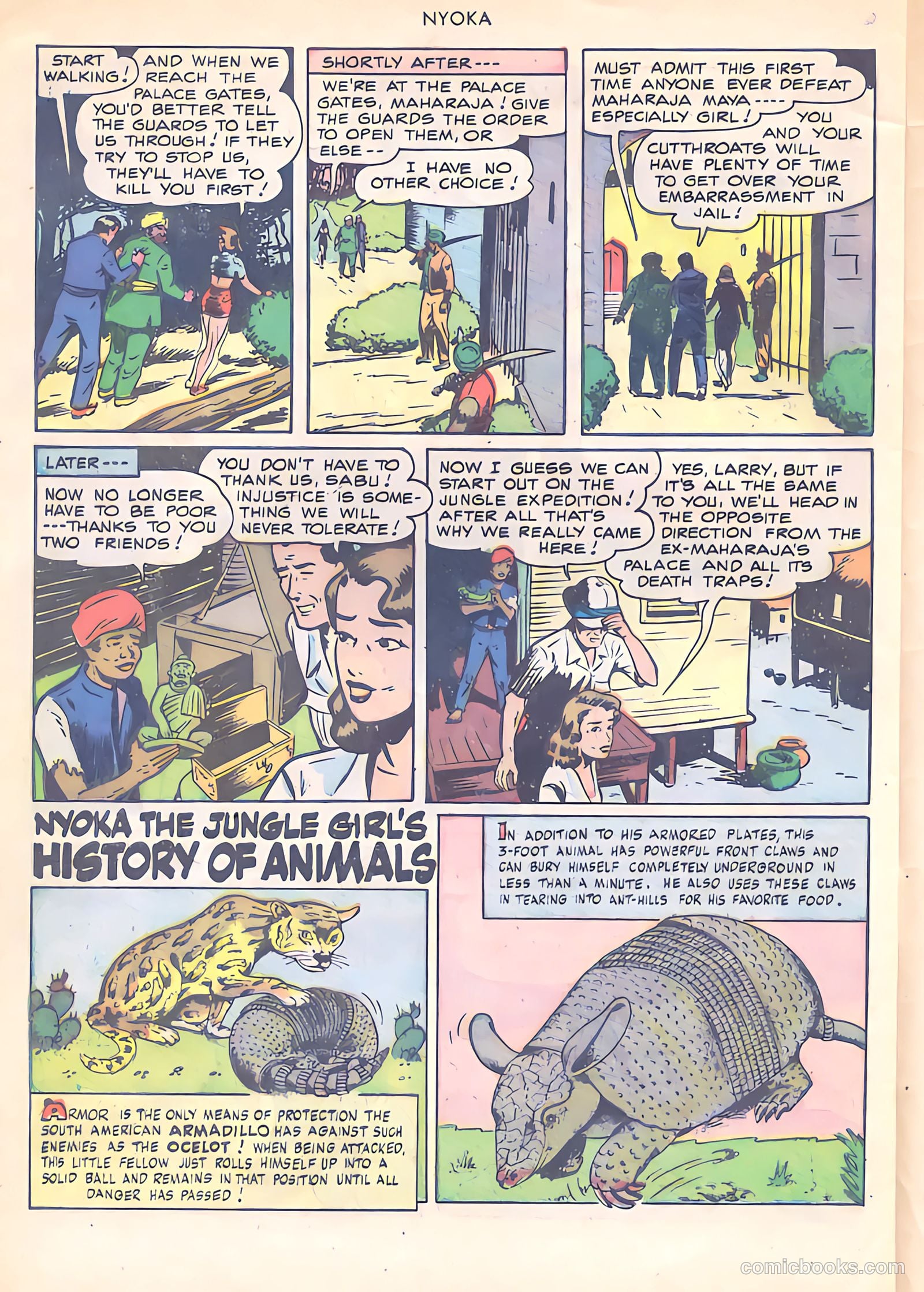 Nyoka the Jungle Girl #25 — page 48 of 52