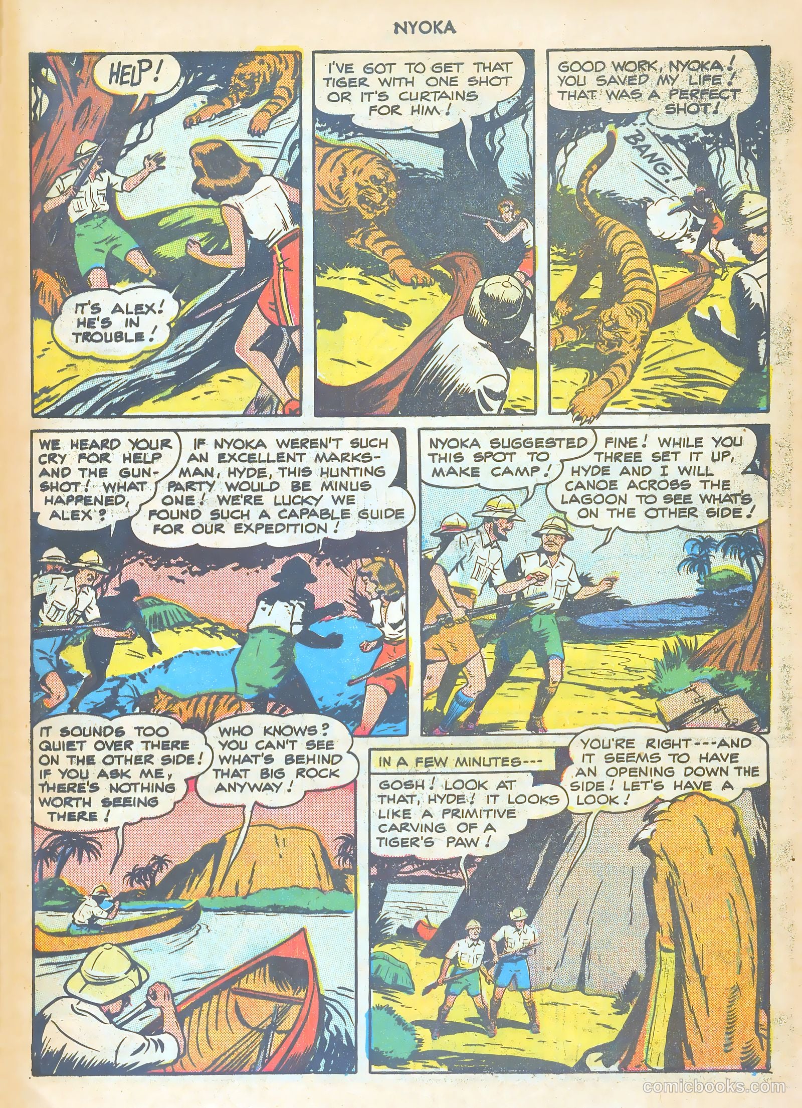 Nyoka the Jungle Girl #26 — page 5 of 52