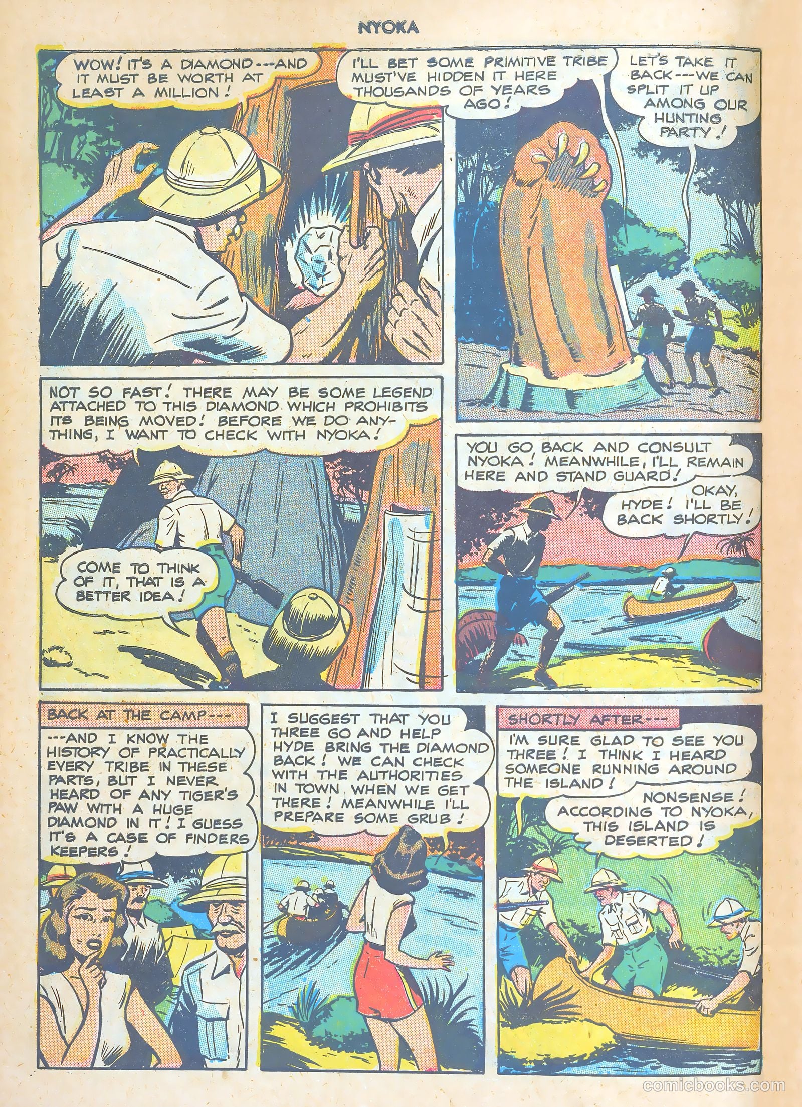 Nyoka the Jungle Girl #26 — page 6 of 52