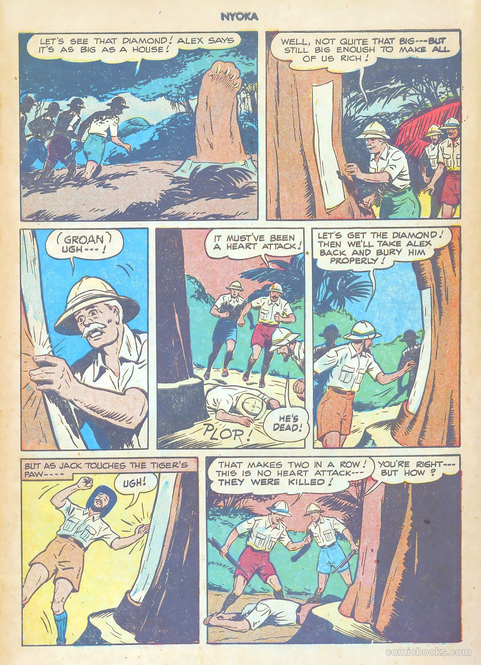 Nyoka the Jungle Girl #26 — page 7 of 52