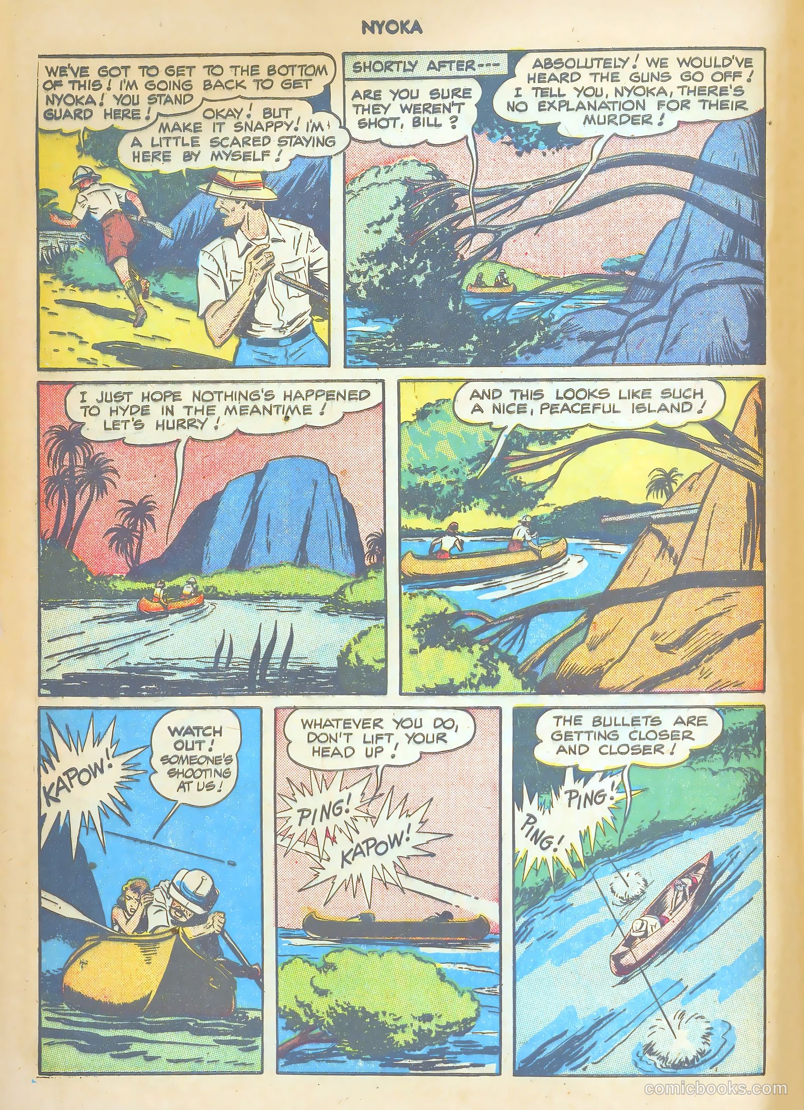 Nyoka the Jungle Girl #26 — page 8 of 52