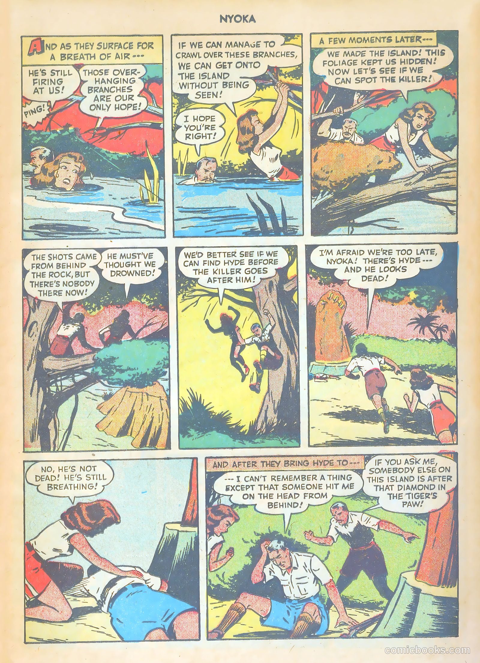 Nyoka the Jungle Girl #26 — page 15 of 52
