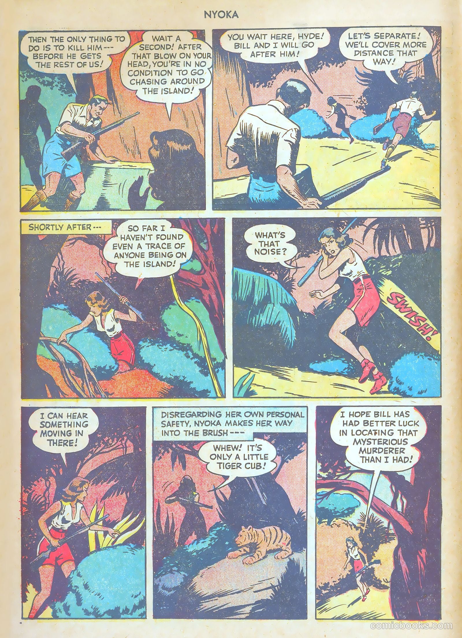 Nyoka the Jungle Girl #26 — page 16 of 52