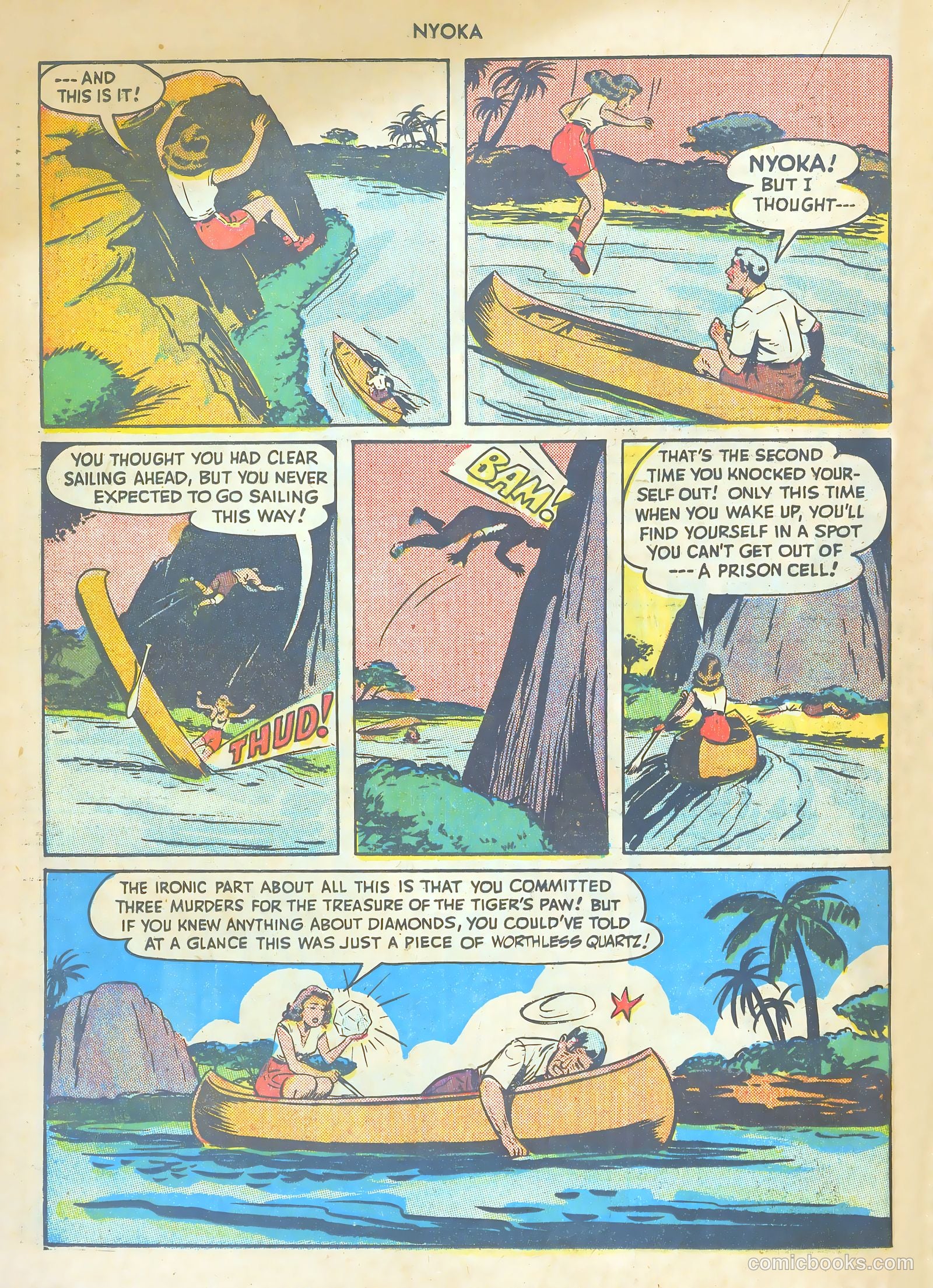 Nyoka the Jungle Girl #26 — page 28 of 52