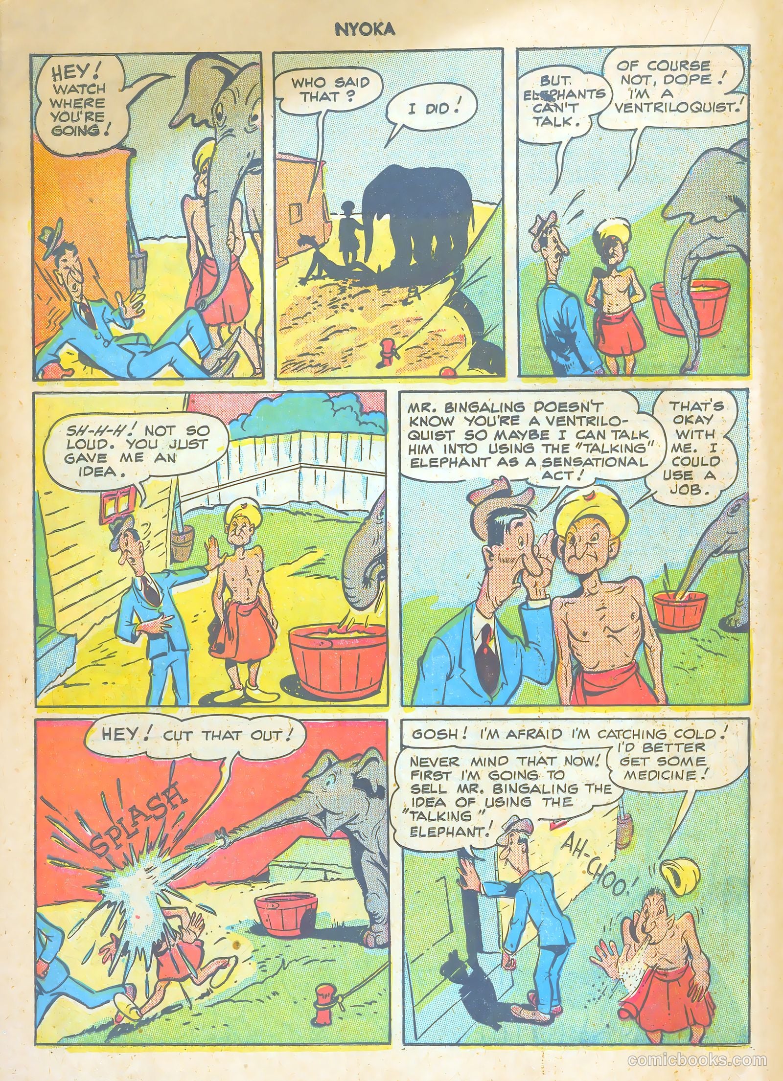 Nyoka the Jungle Girl #26 — page 30 of 52