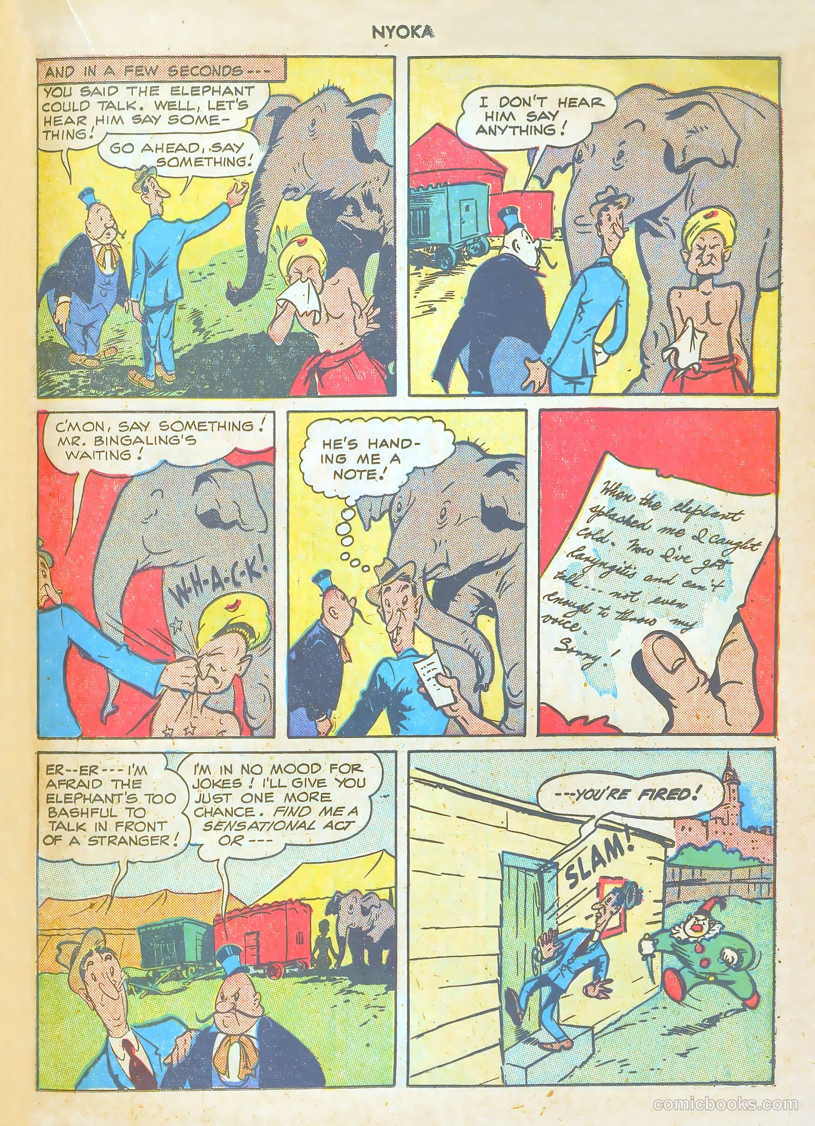 Nyoka the Jungle Girl #26 — page 31 of 52