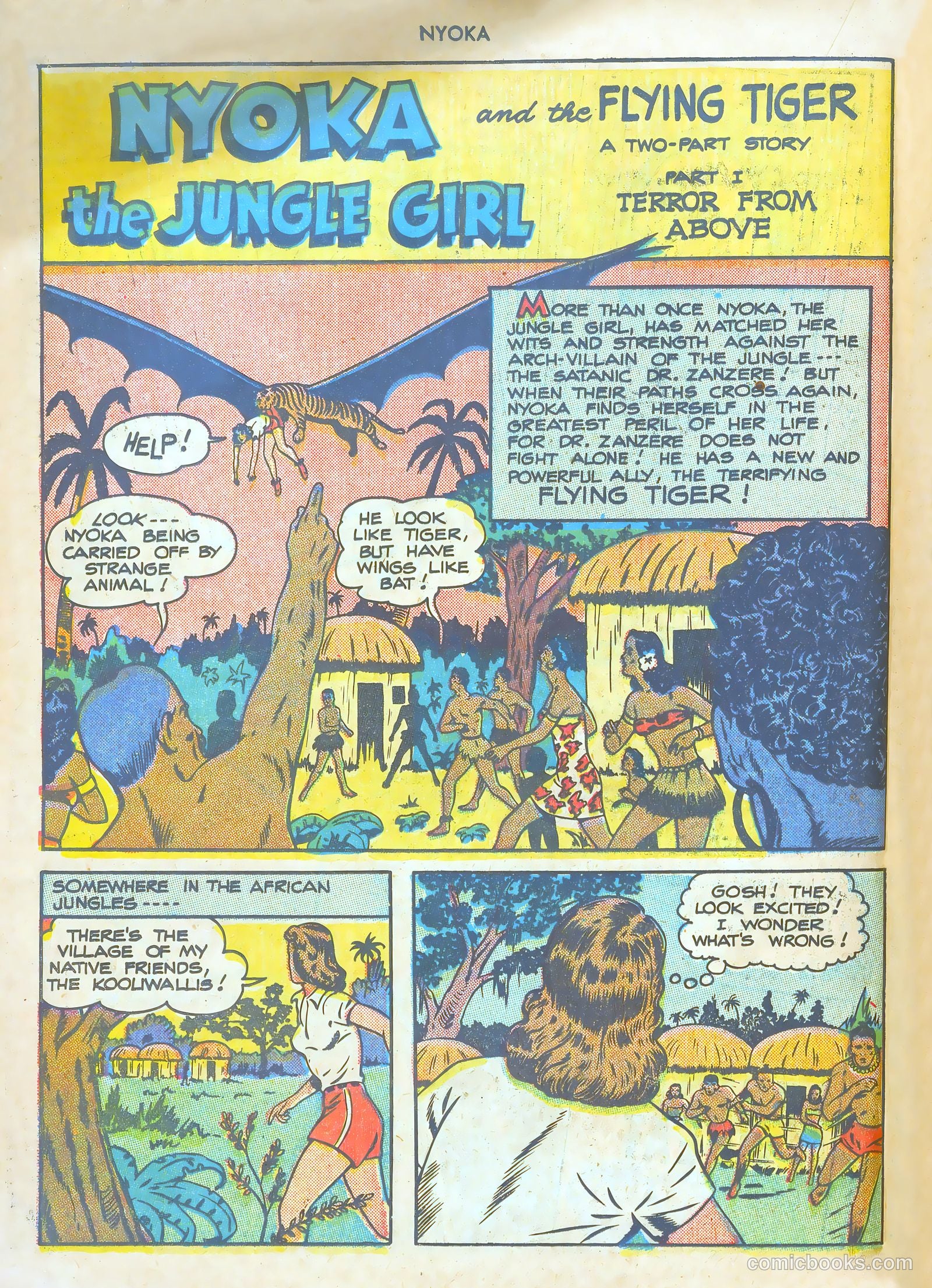 Nyoka the Jungle Girl #26 — page 34 of 52