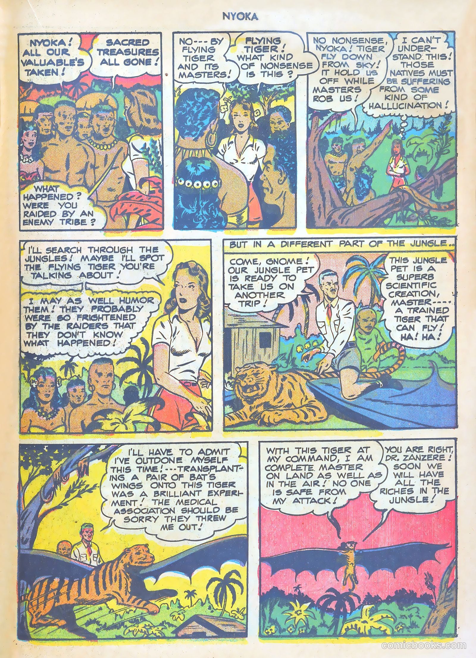 Nyoka the Jungle Girl #26 — page 35 of 52