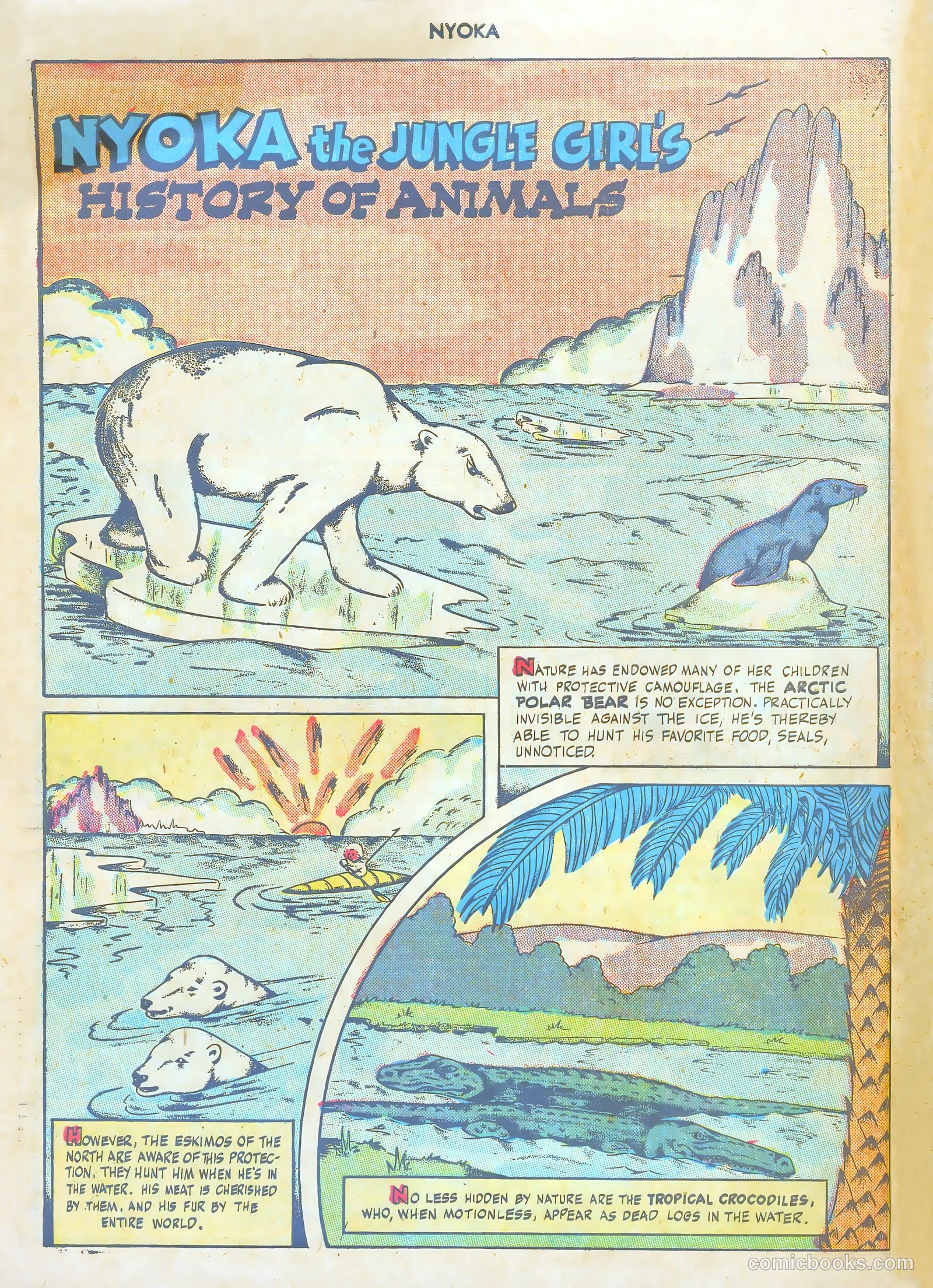 Nyoka the Jungle Girl #26 — page 40 of 52