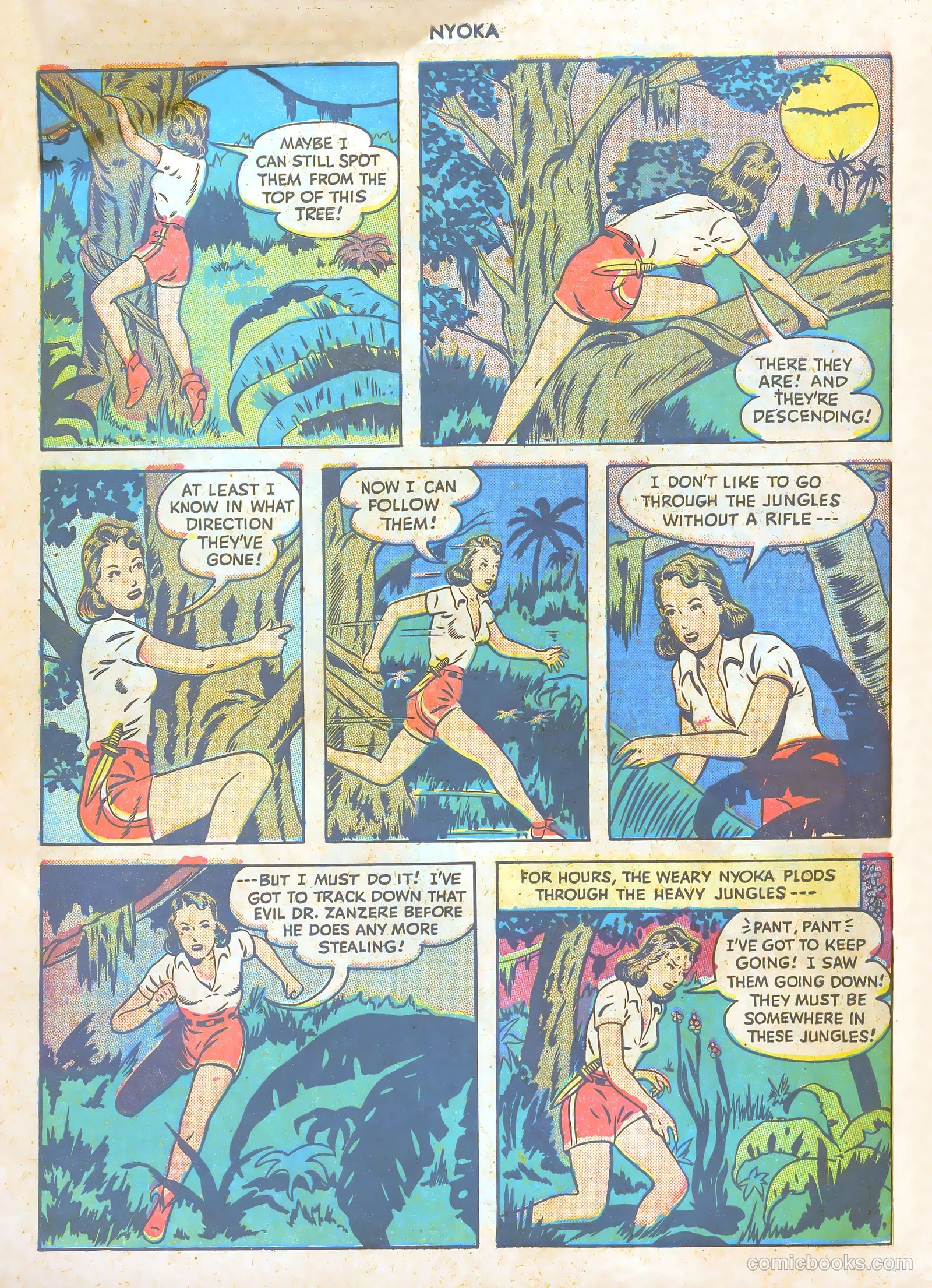 Nyoka the Jungle Girl #26 — page 44 of 52