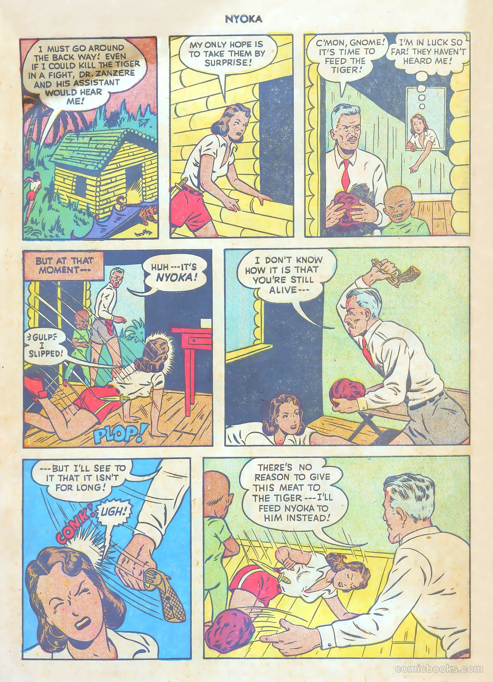 Nyoka the Jungle Girl #26 — page 46 of 52