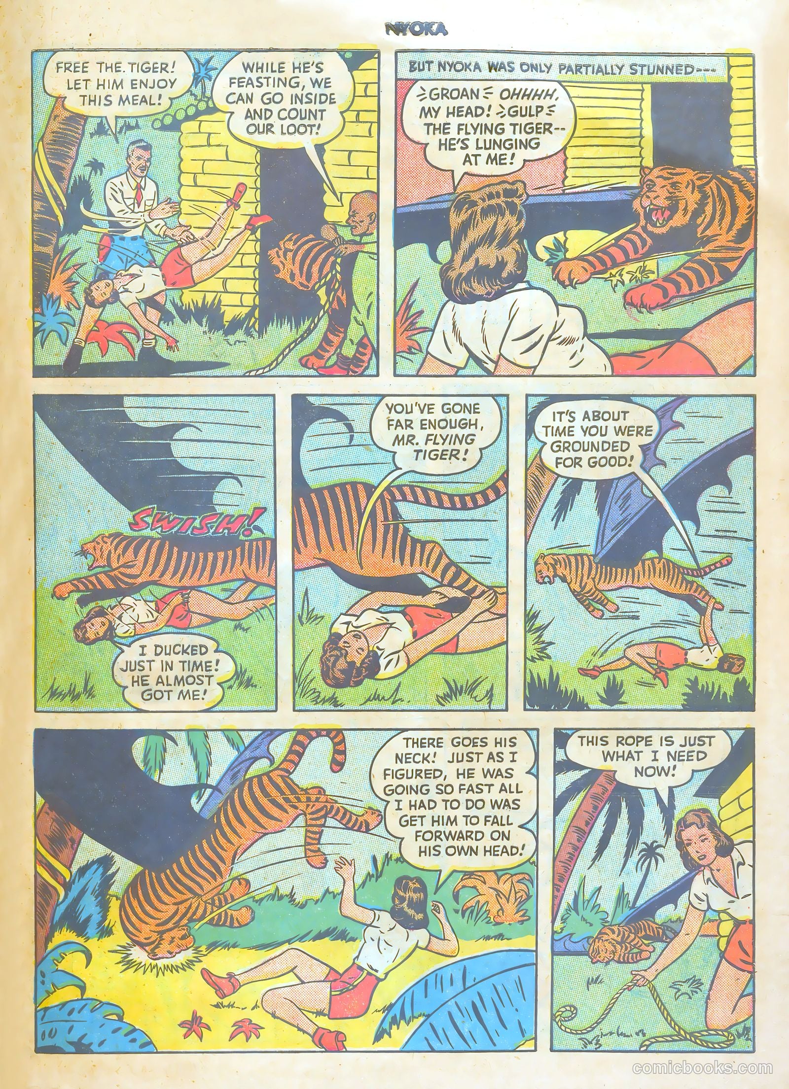Nyoka the Jungle Girl #26 — page 47 of 52