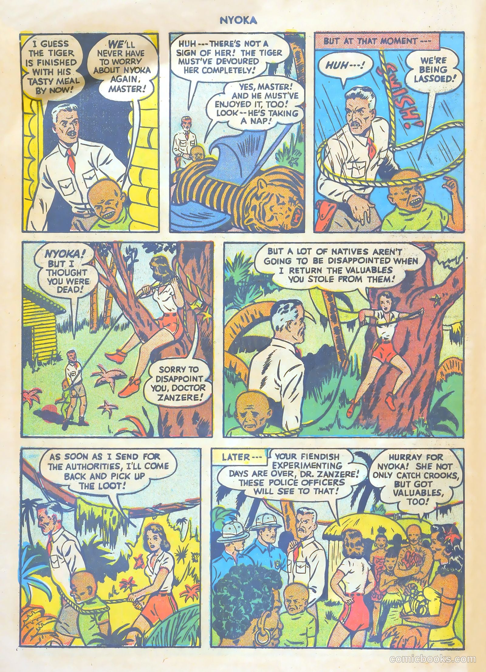 Nyoka the Jungle Girl #26 — page 48 of 52
