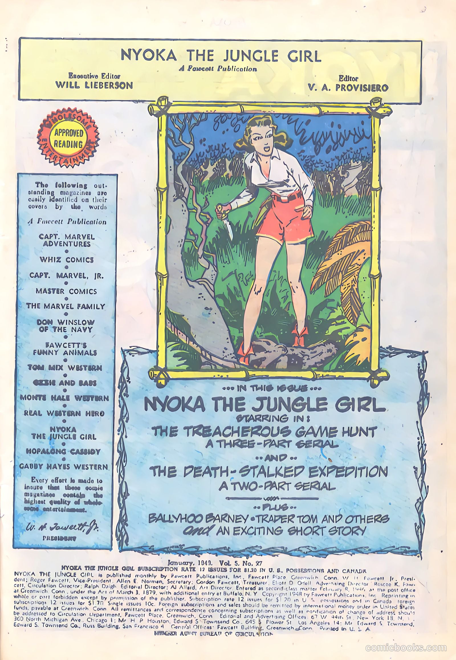 Nyoka the Jungle Girl #27 — page 3 of 52