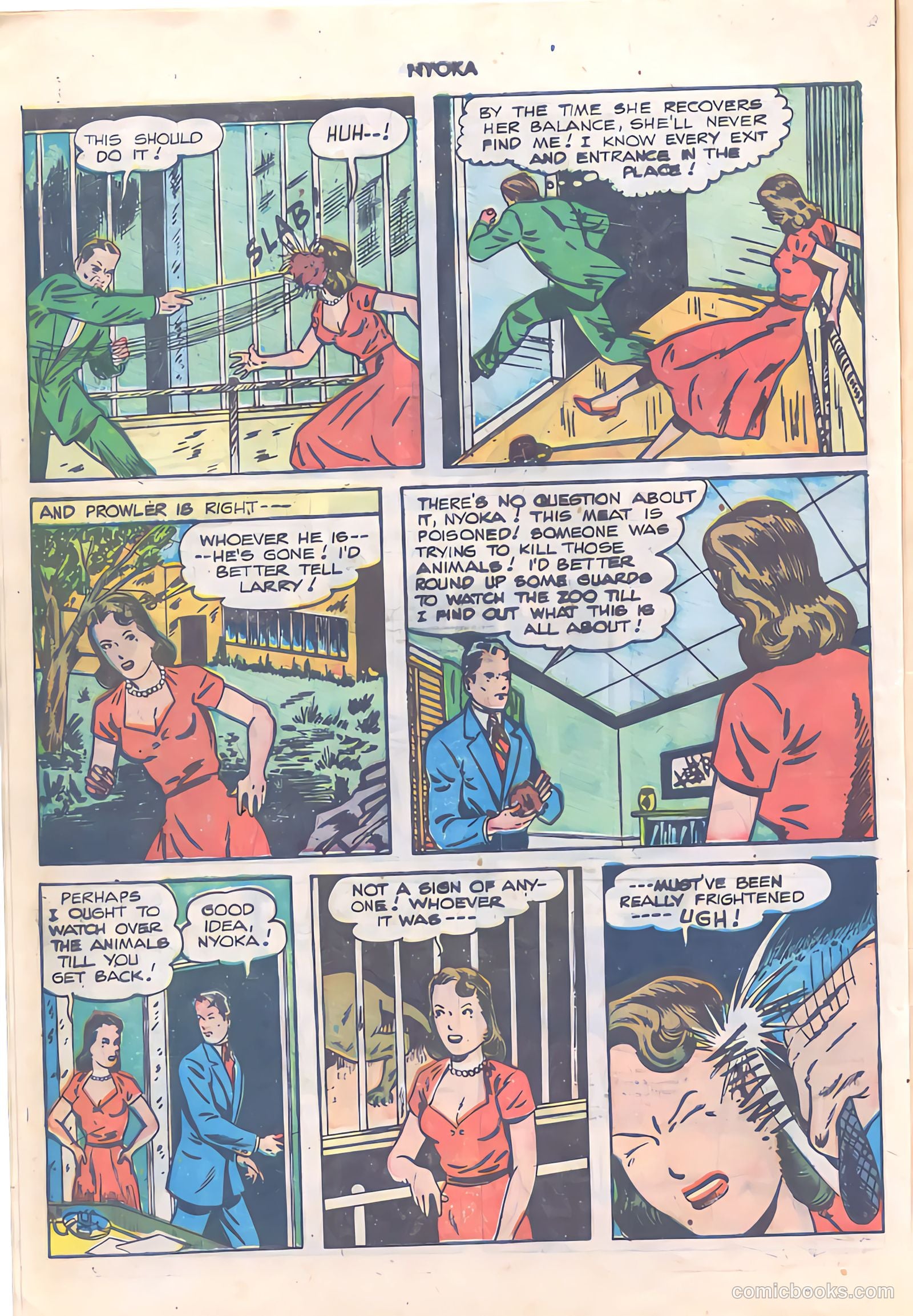 Nyoka the Jungle Girl #27 — page 6 of 52
