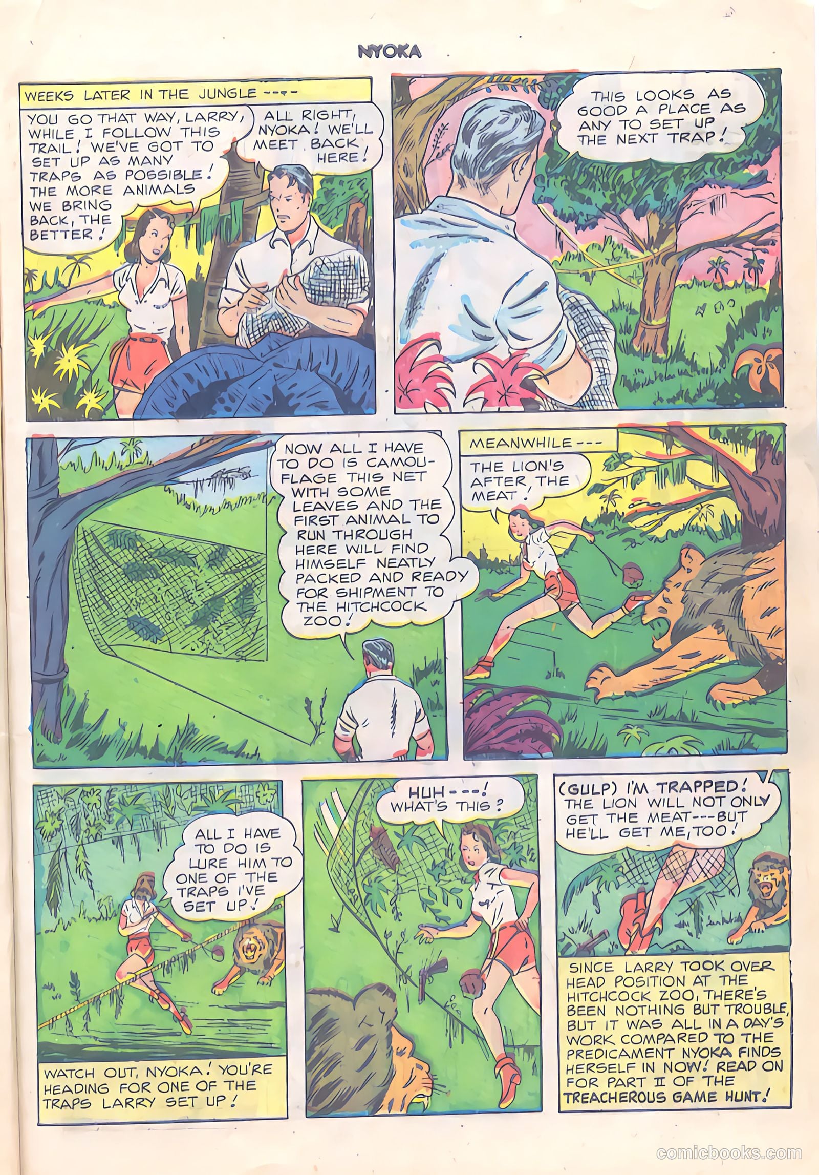 Nyoka the Jungle Girl #27 — page 9 of 52