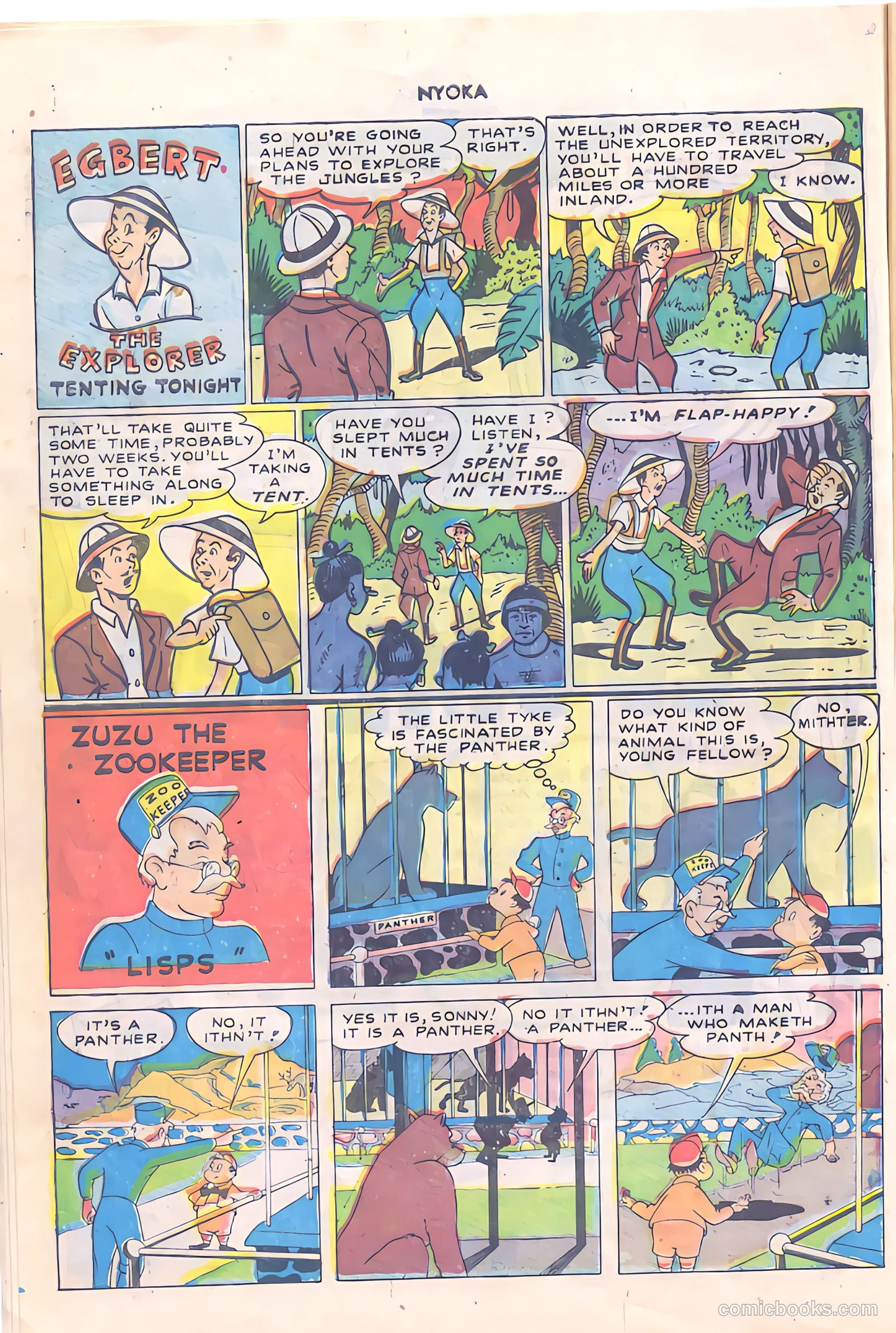 Nyoka the Jungle Girl #27 — page 12 of 52