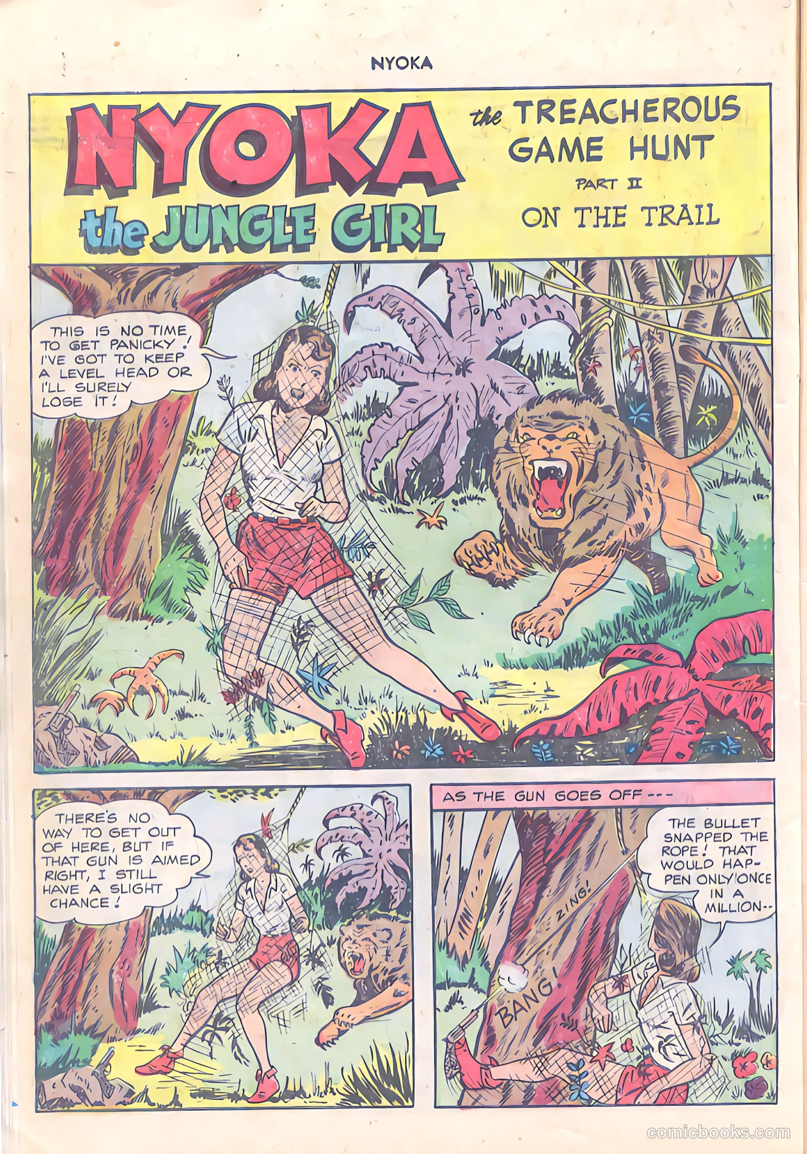 Nyoka the Jungle Girl #27 — page 14 of 52