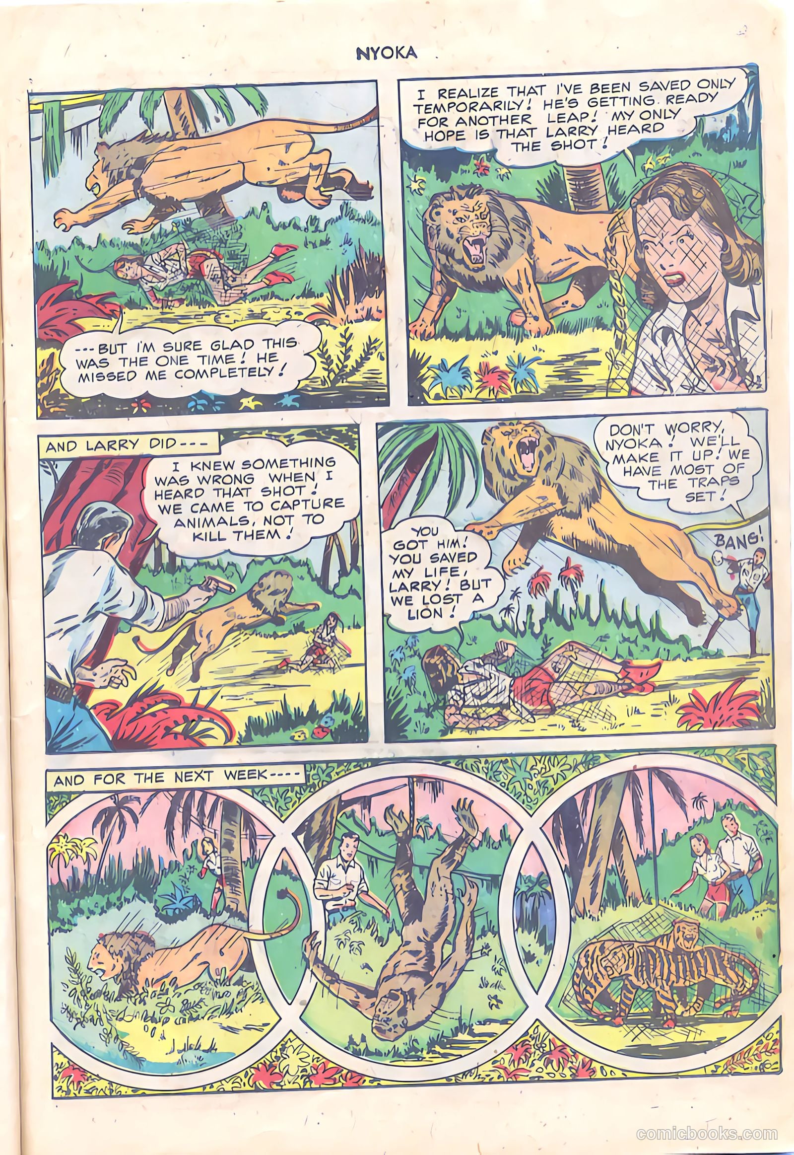 Nyoka the Jungle Girl #27 — page 15 of 52