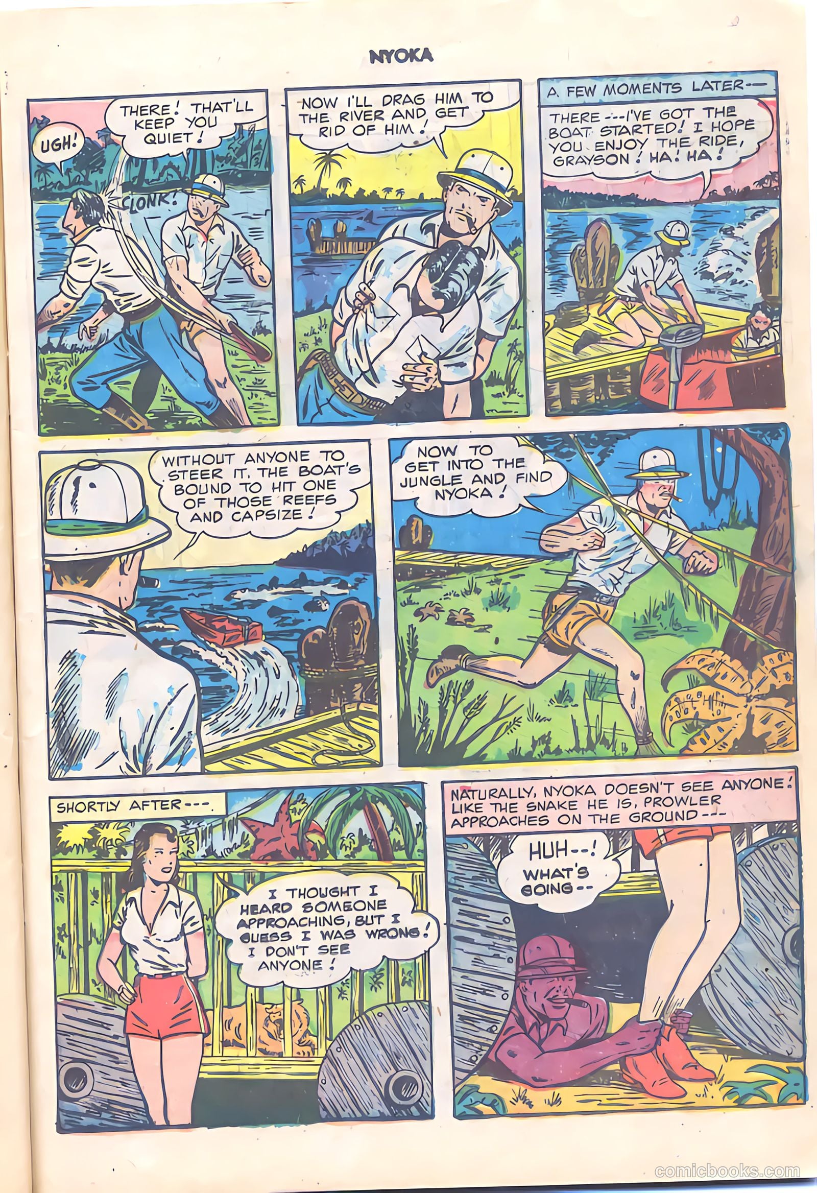 Nyoka the Jungle Girl #27 — page 17 of 52