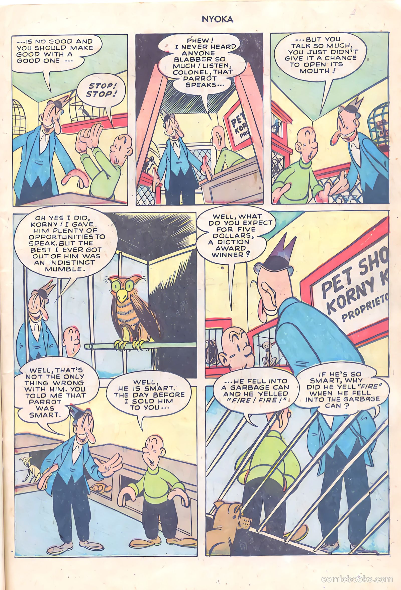 Nyoka the Jungle Girl #27 — page 21 of 52