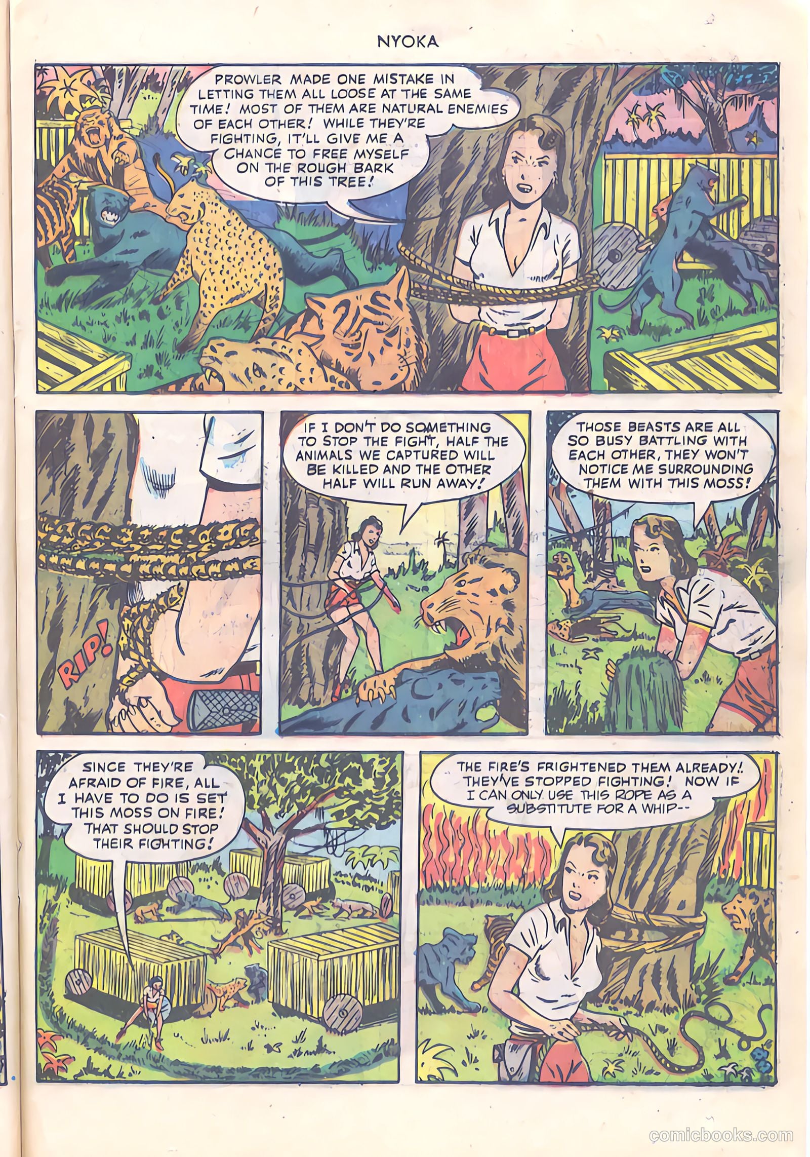 Nyoka the Jungle Girl #27 — page 25 of 52