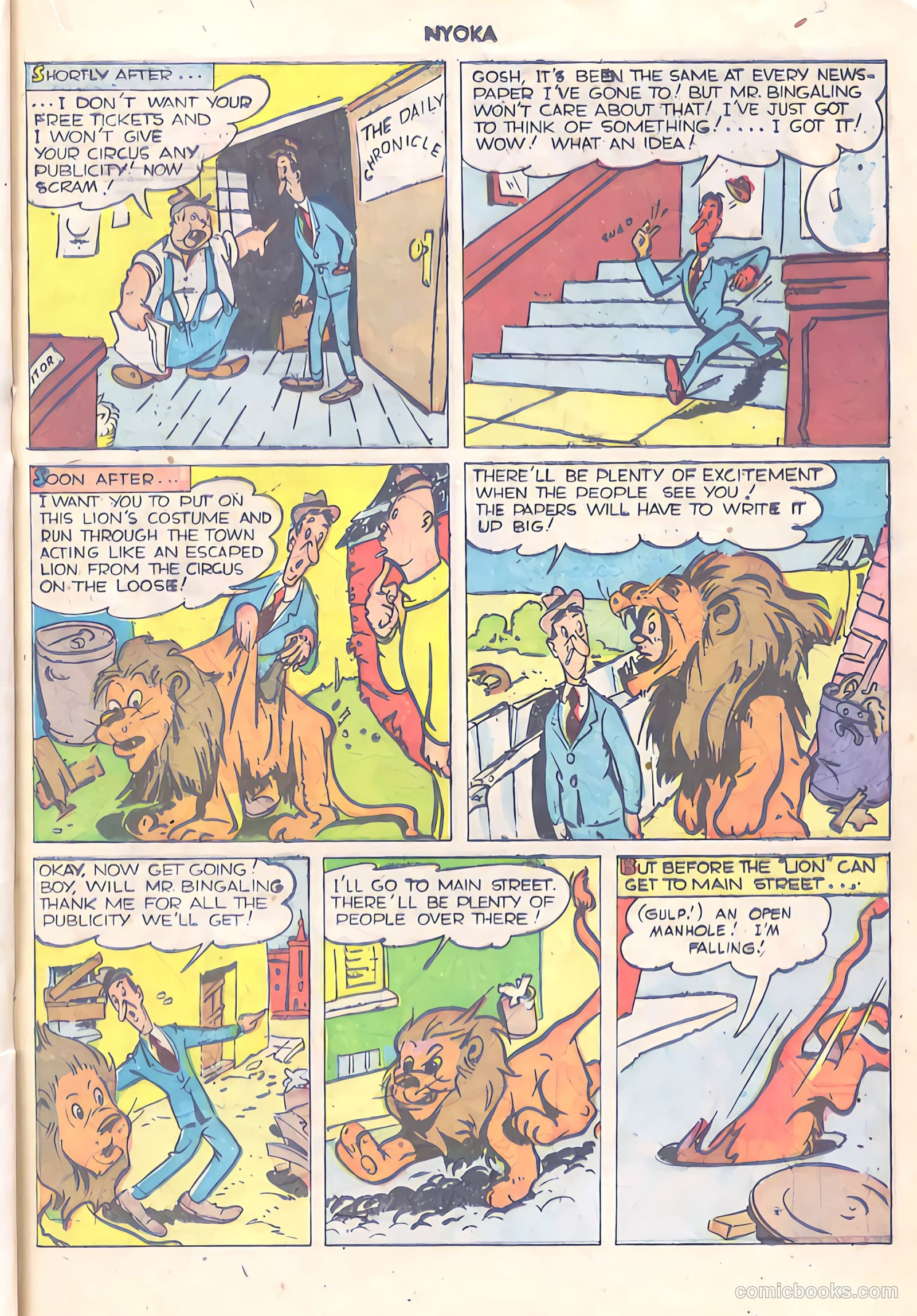 Nyoka the Jungle Girl #27 — page 31 of 52