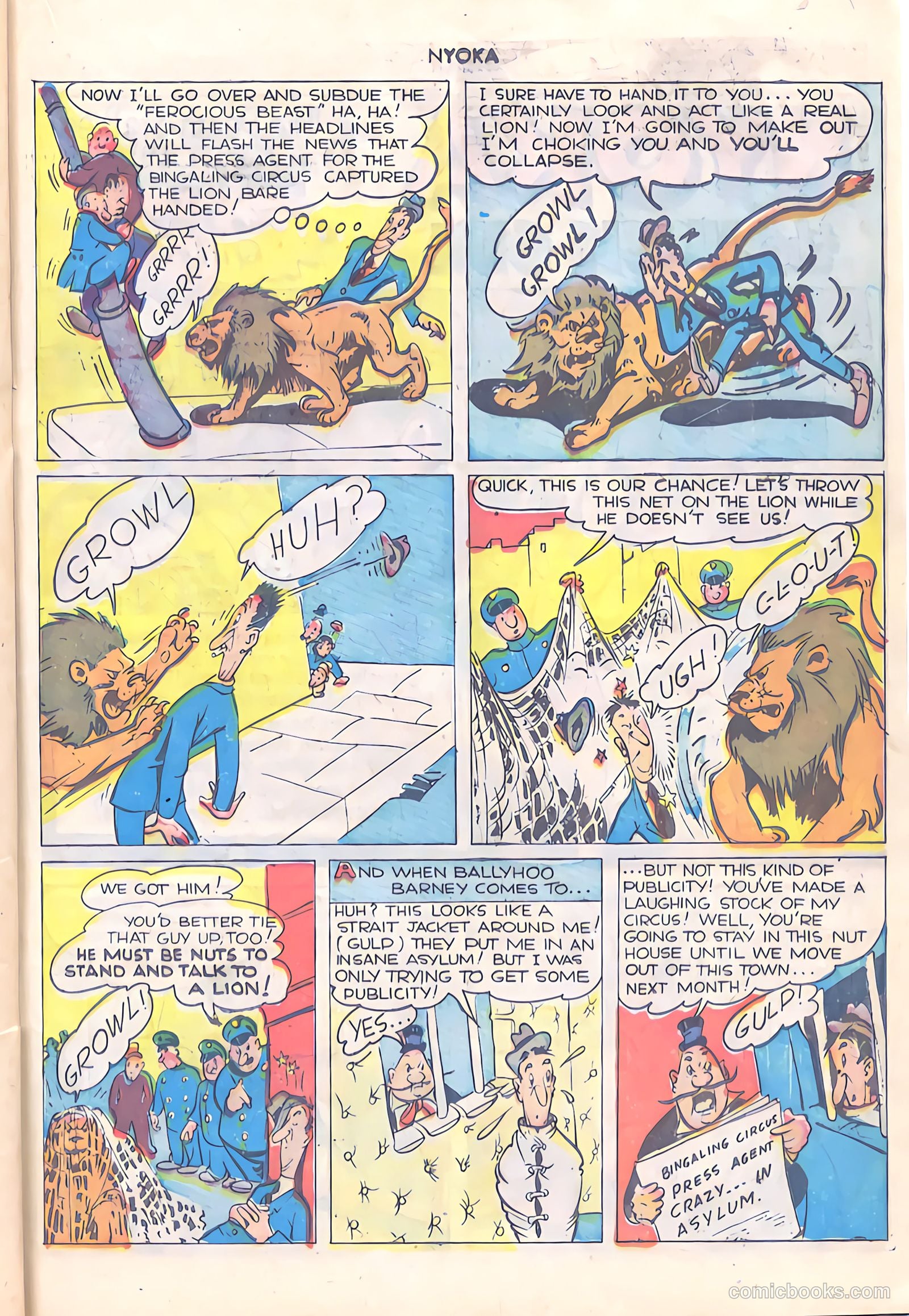 Nyoka the Jungle Girl #27 — page 33 of 52