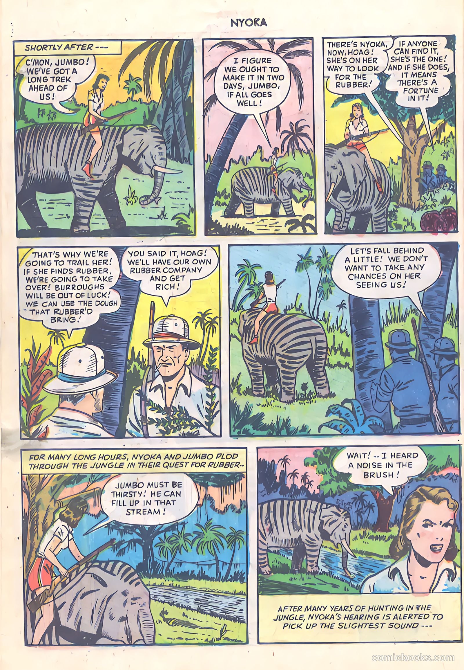 Nyoka the Jungle Girl #27 — page 36 of 52