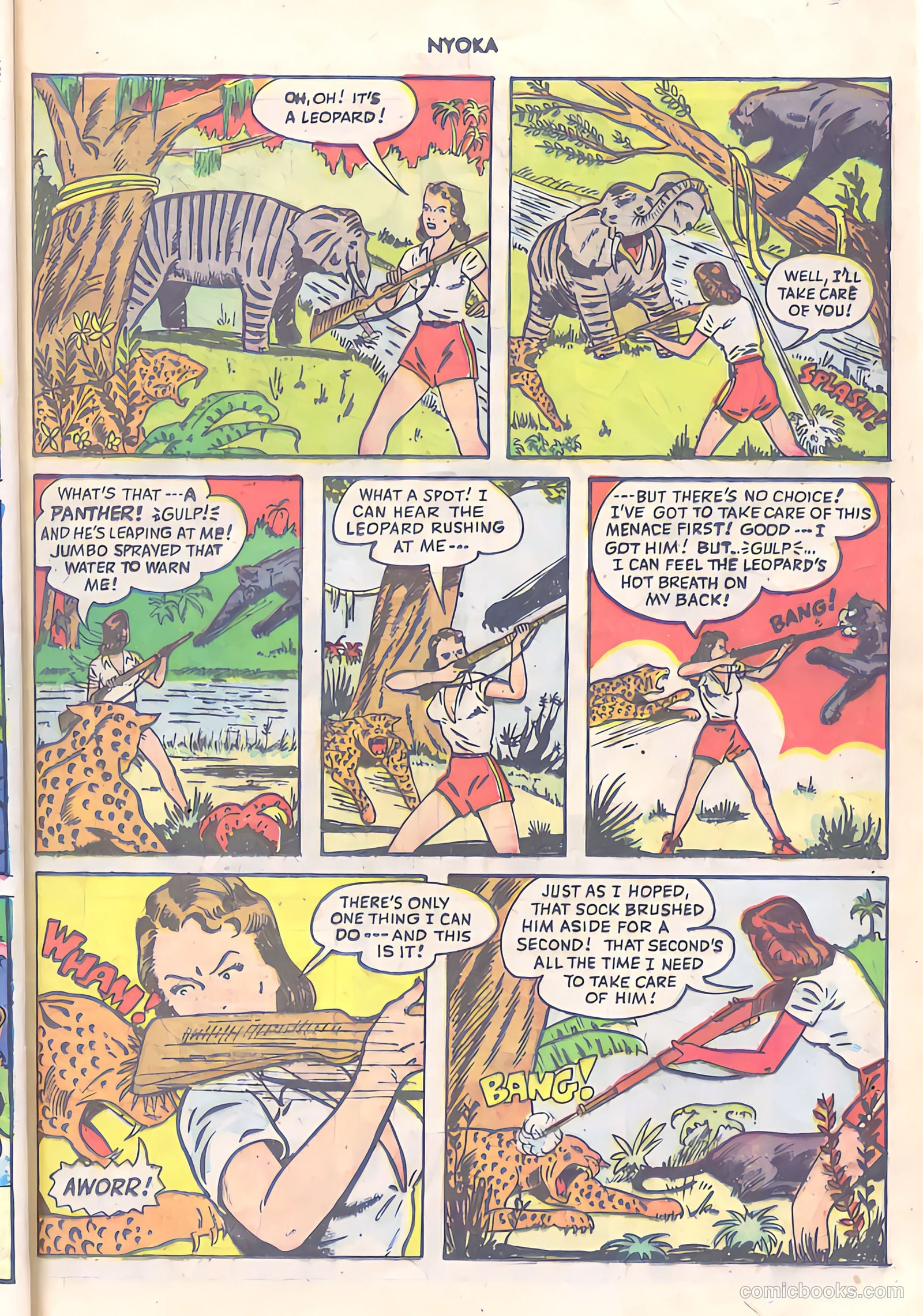 Nyoka the Jungle Girl #27 — page 37 of 52
