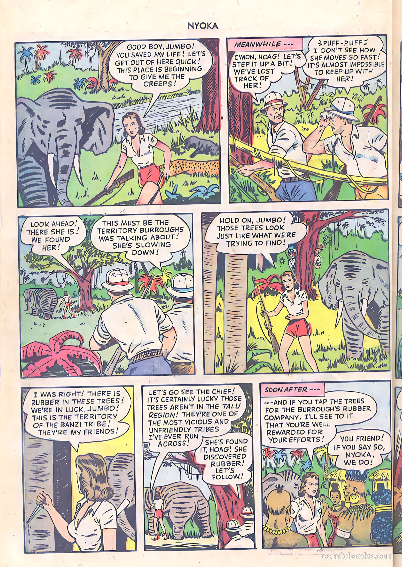 Nyoka the Jungle Girl #27 — page 38 of 52