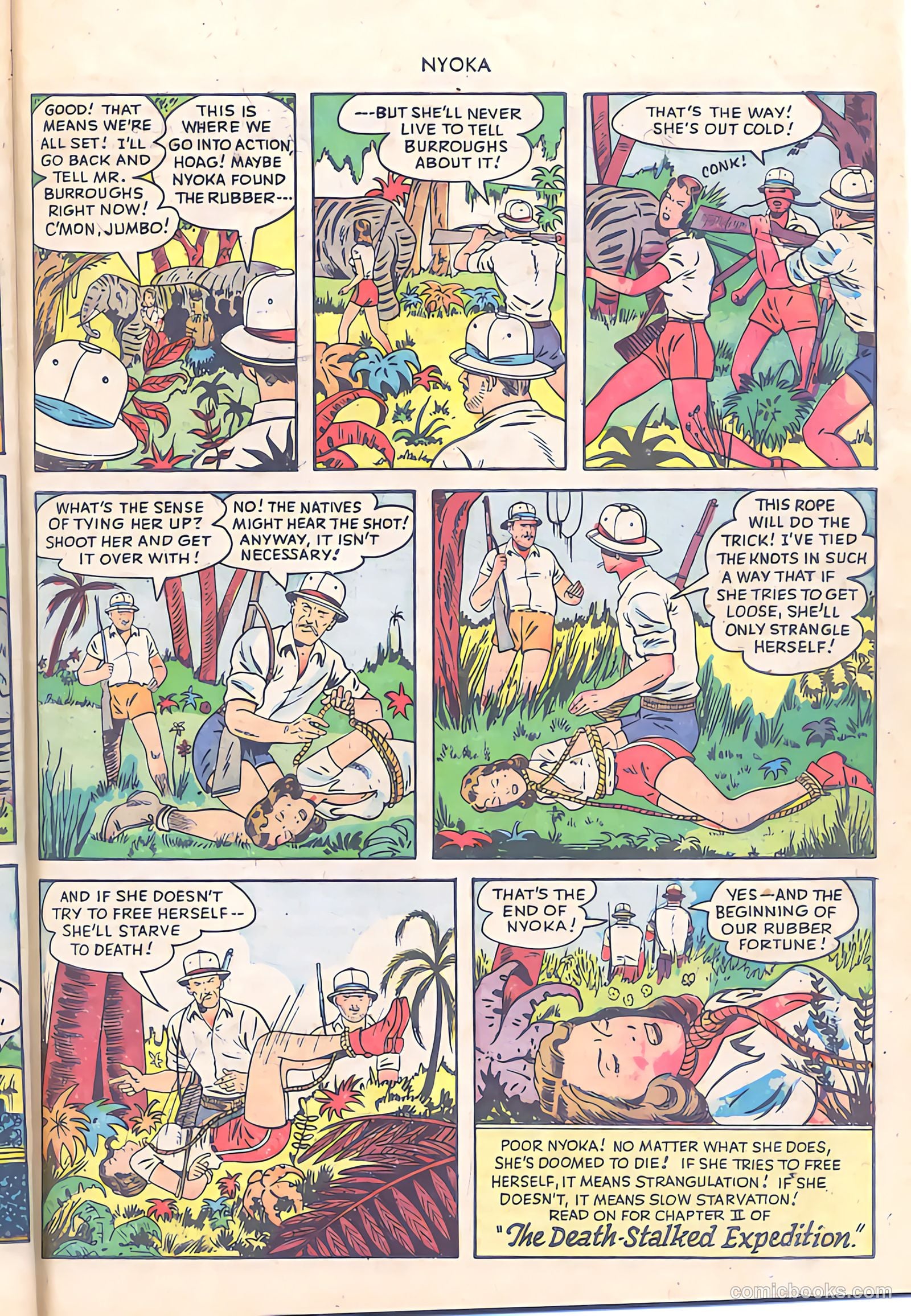Nyoka the Jungle Girl #27 — page 39 of 52