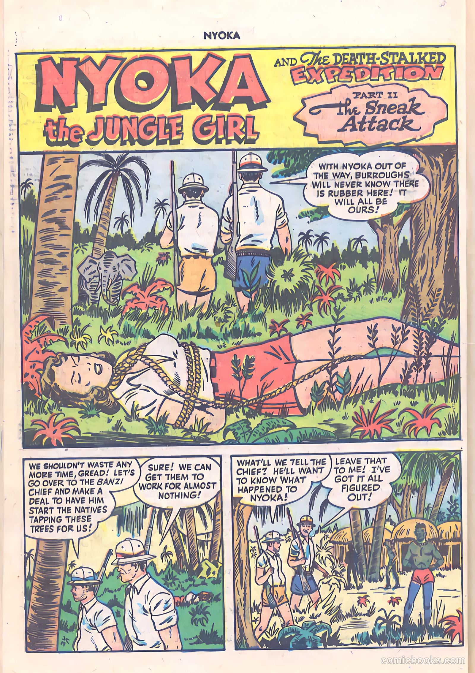 Nyoka the Jungle Girl #27 — page 42 of 52