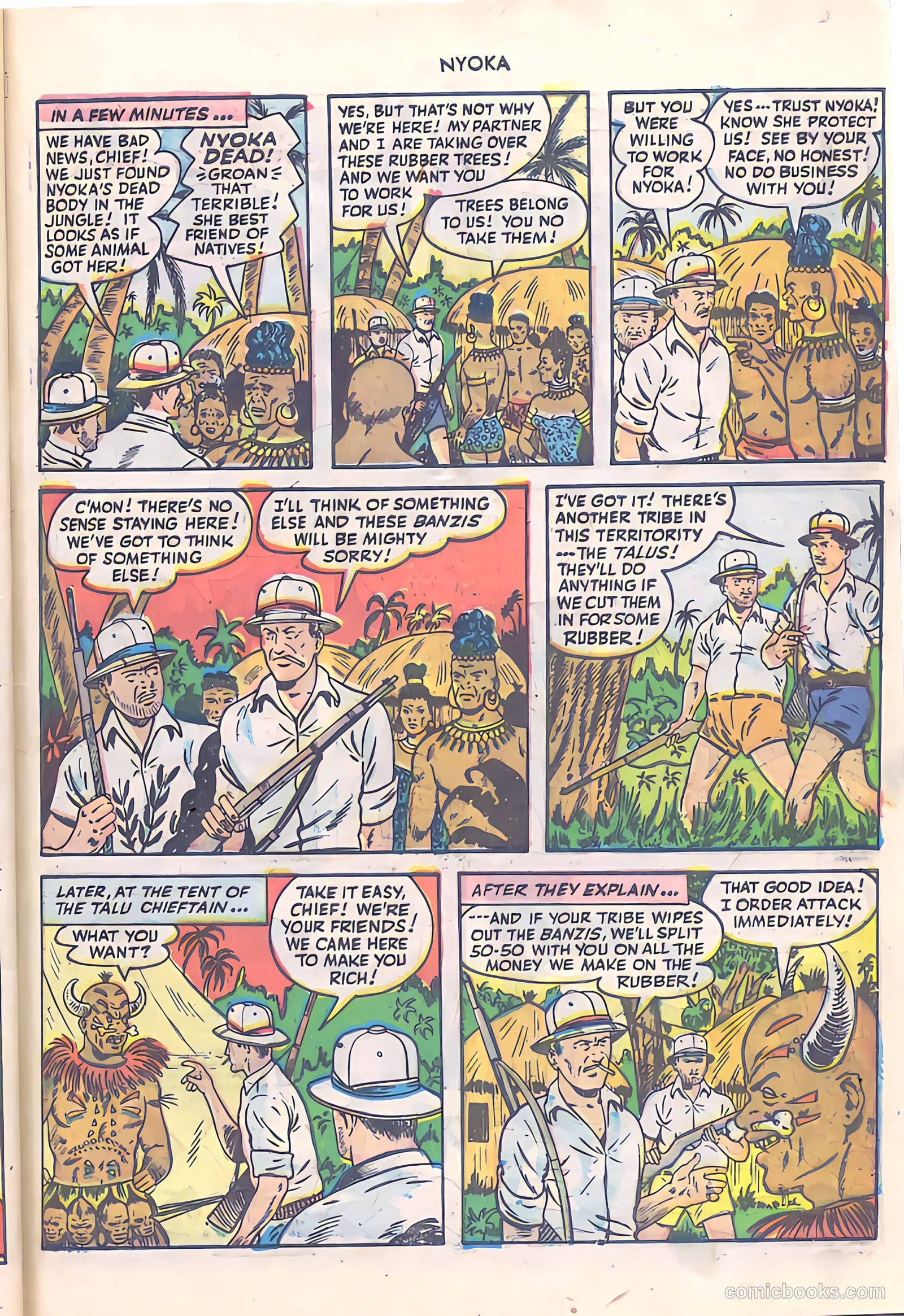 Nyoka the Jungle Girl #27 — page 43 of 52