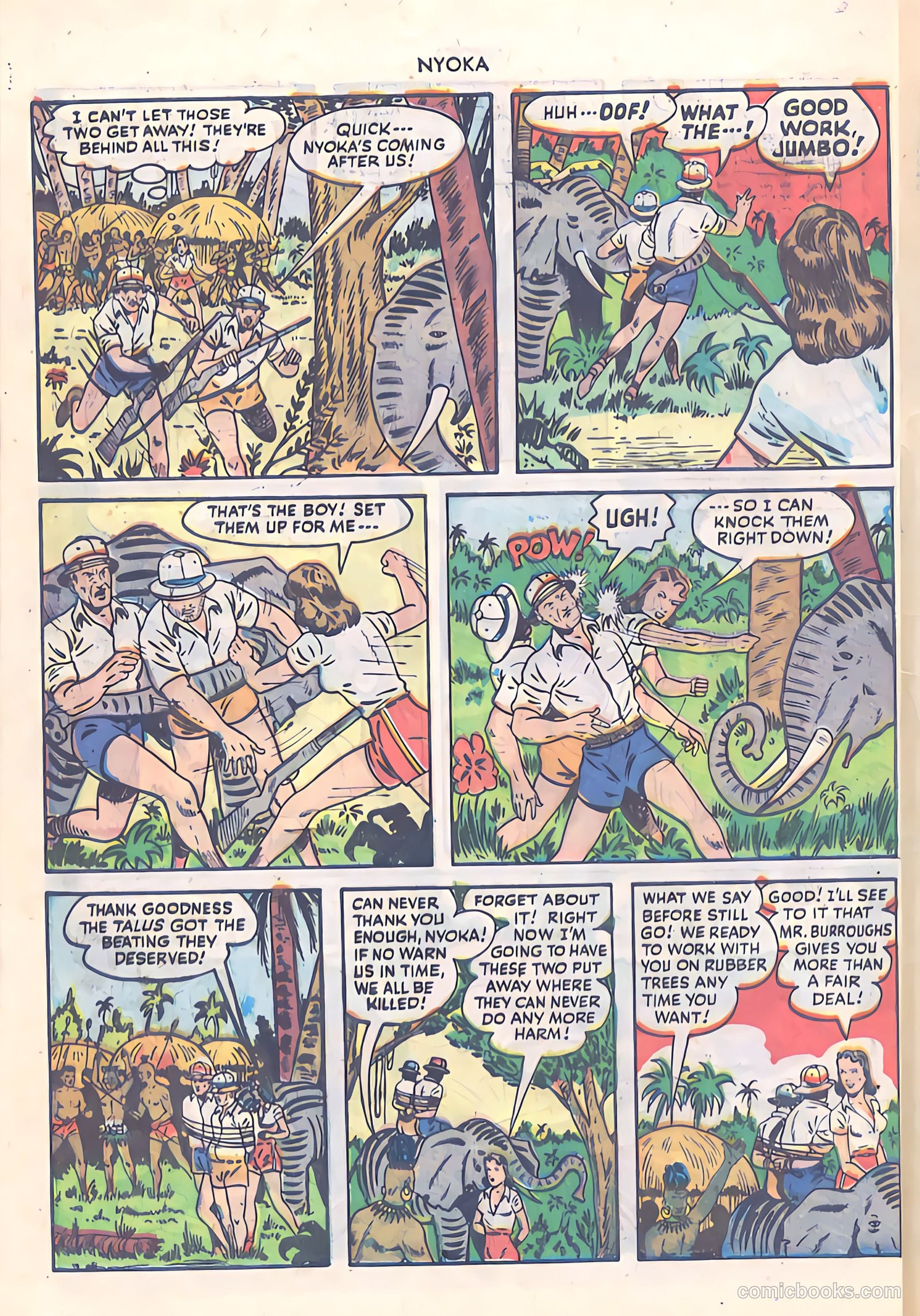 Nyoka the Jungle Girl #27 — page 48 of 52