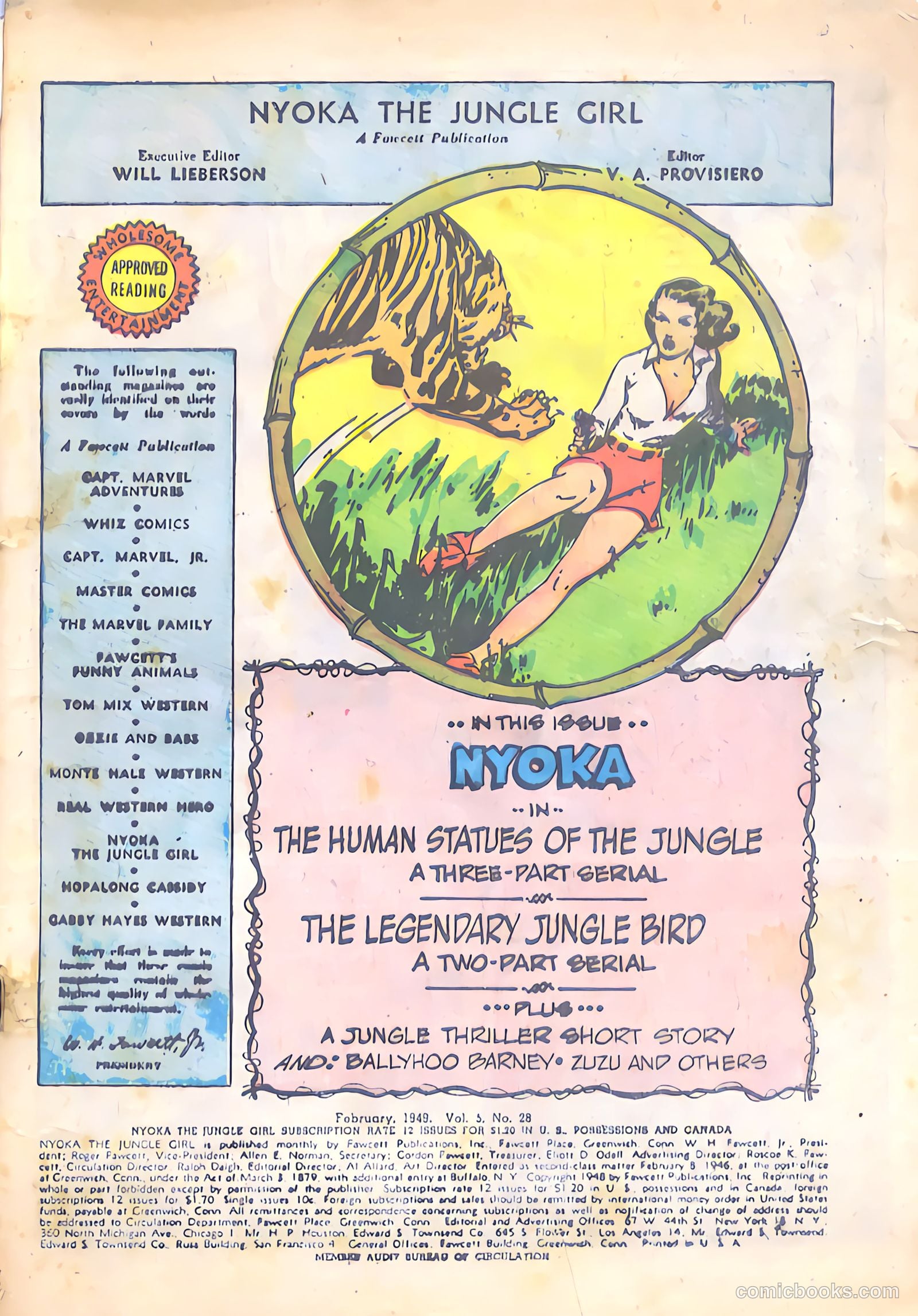 Nyoka the Jungle Girl #28 — page 3 of 52
