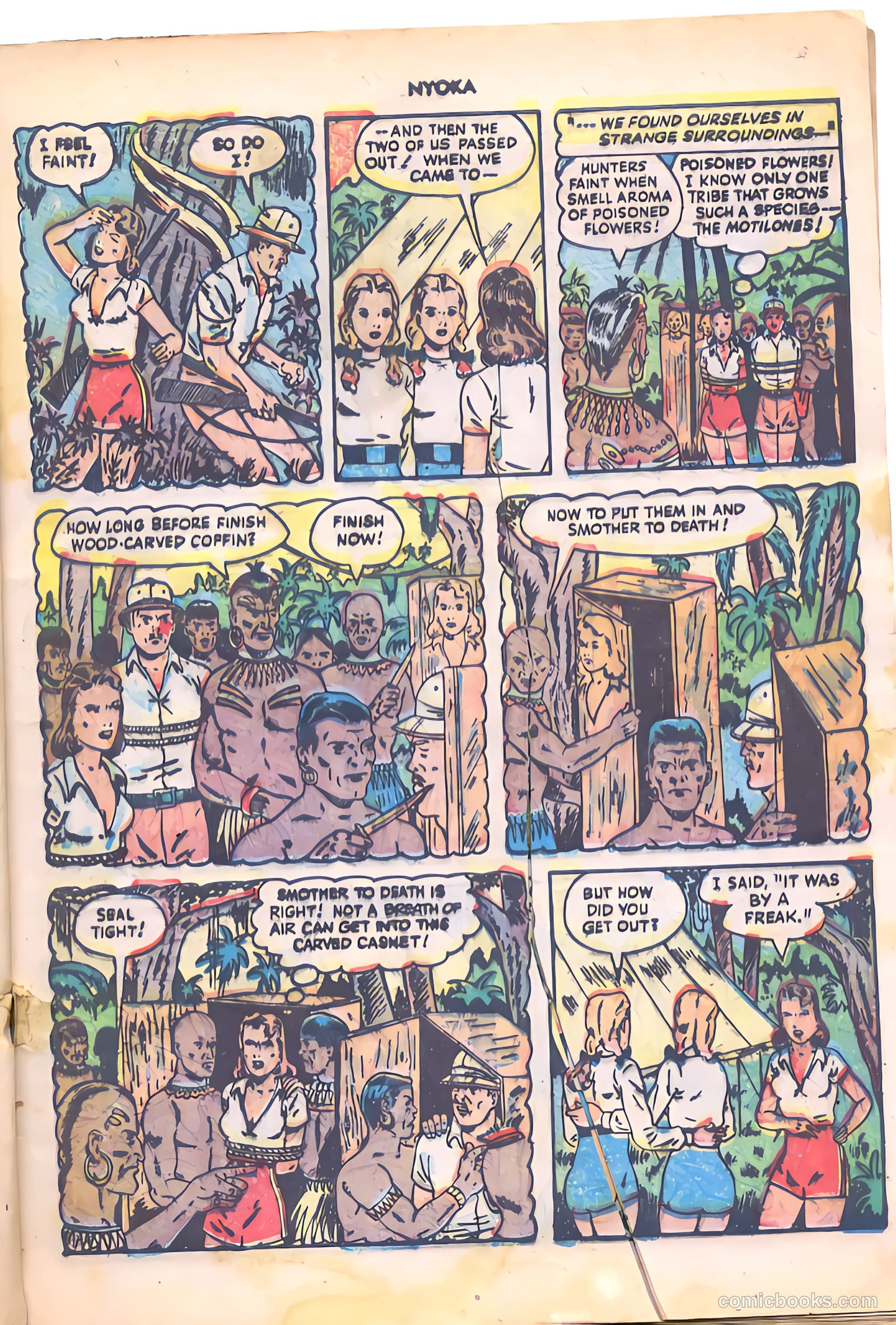 Nyoka the Jungle Girl #28 — page 7 of 52
