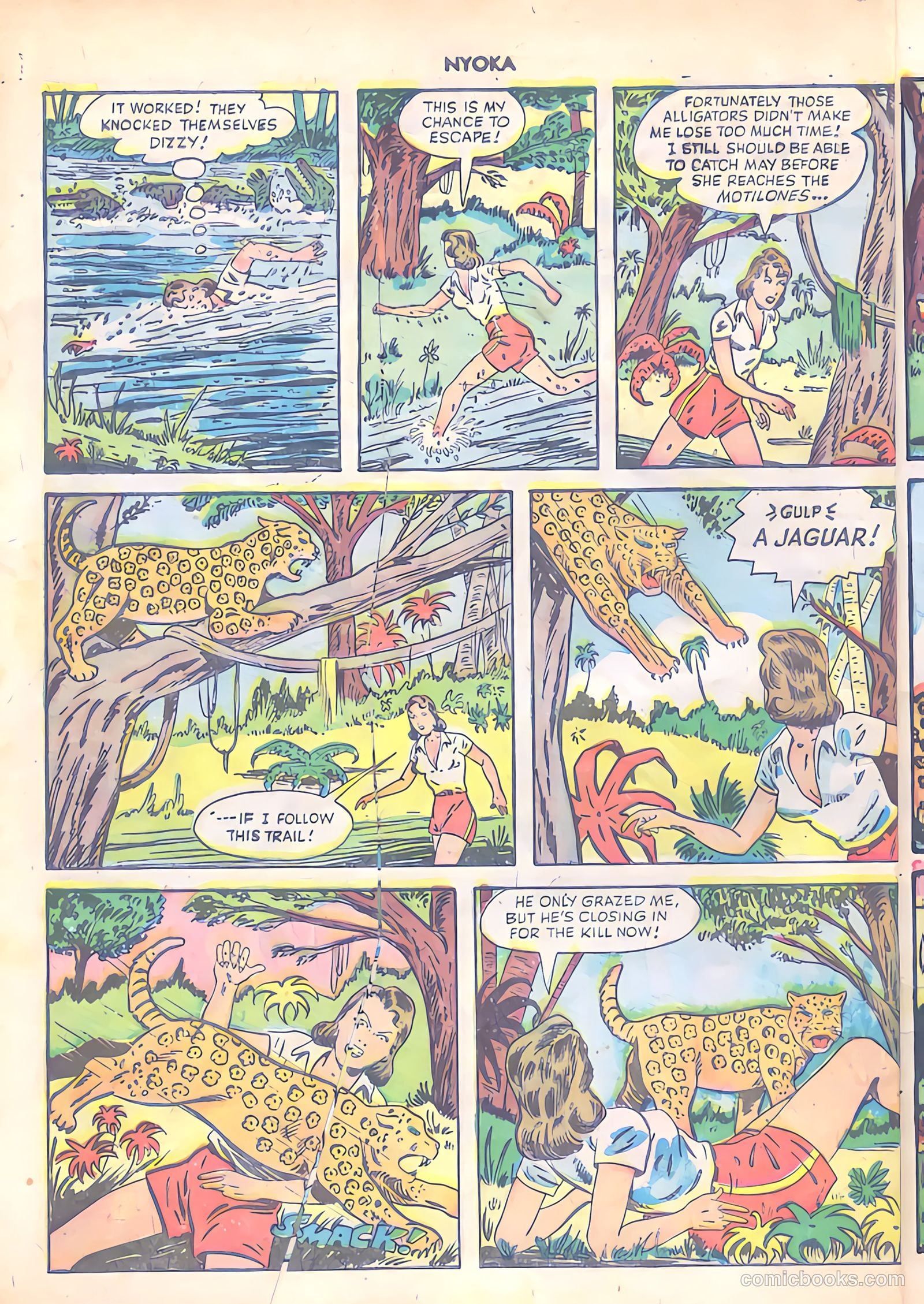 Nyoka the Jungle Girl #28 — page 12 of 52