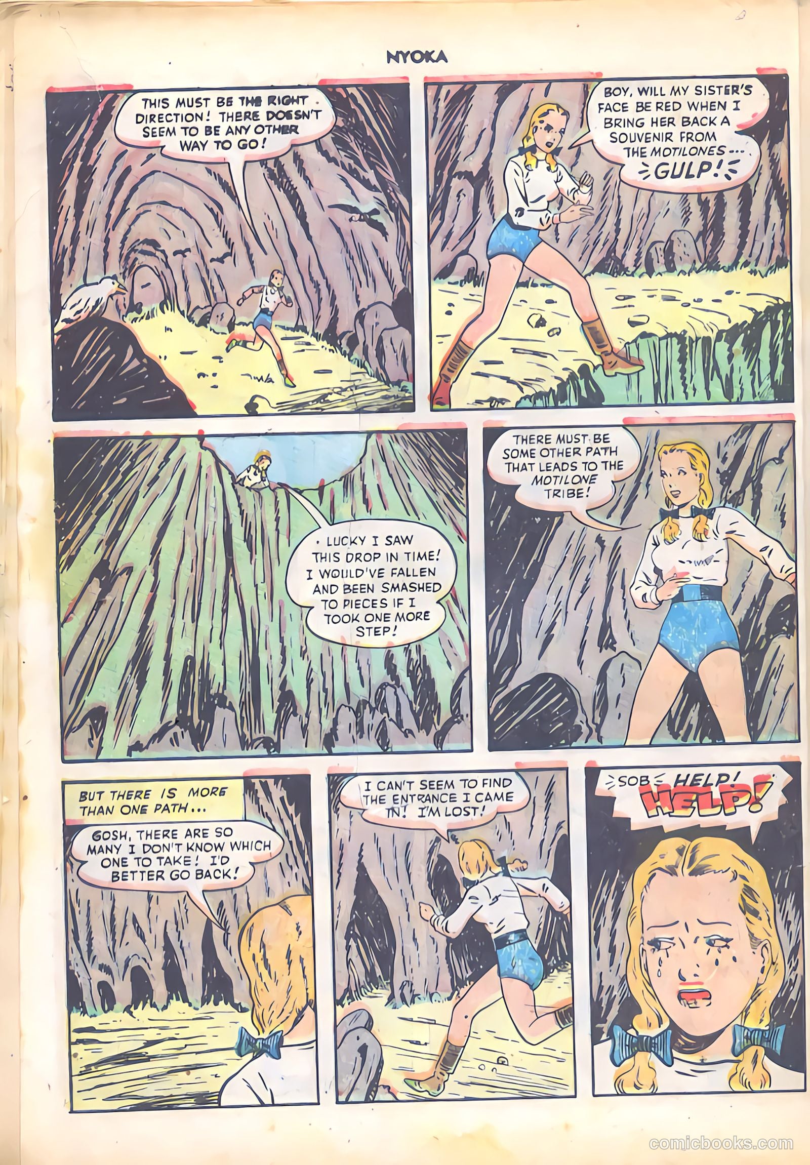 Nyoka the Jungle Girl #28 — page 14 of 52