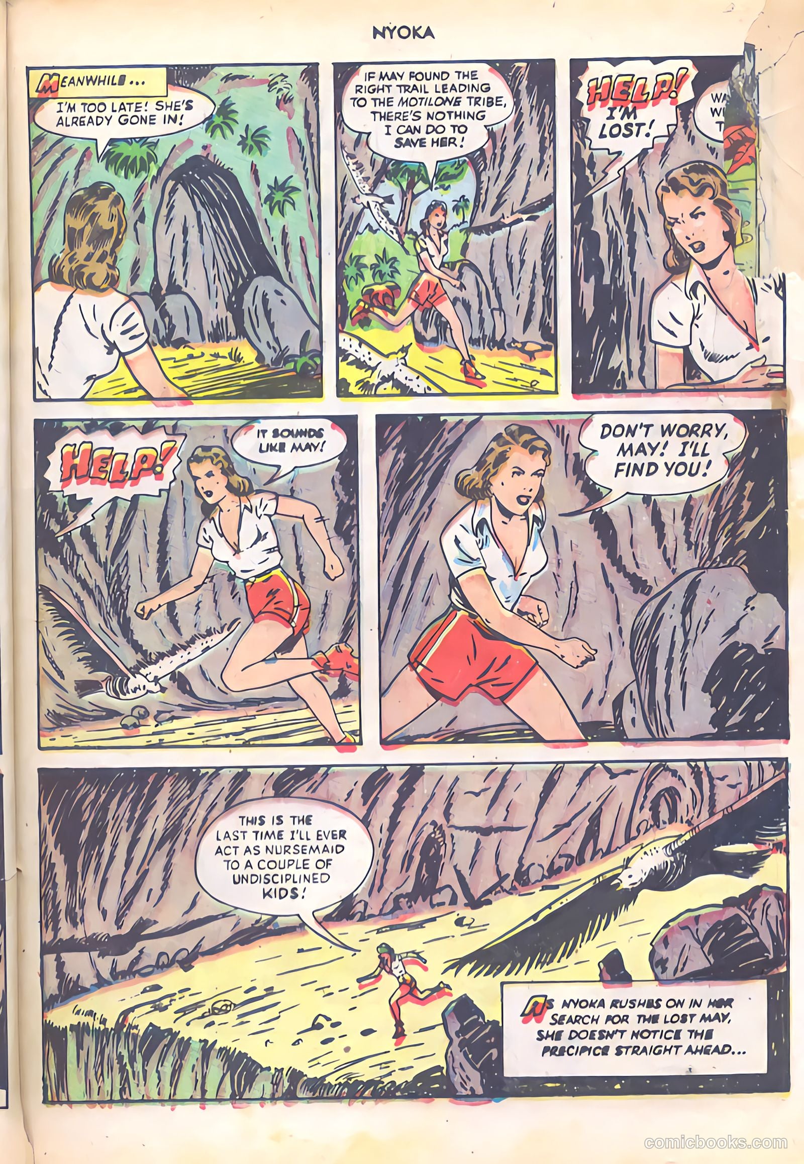 Nyoka the Jungle Girl #28 — page 15 of 52