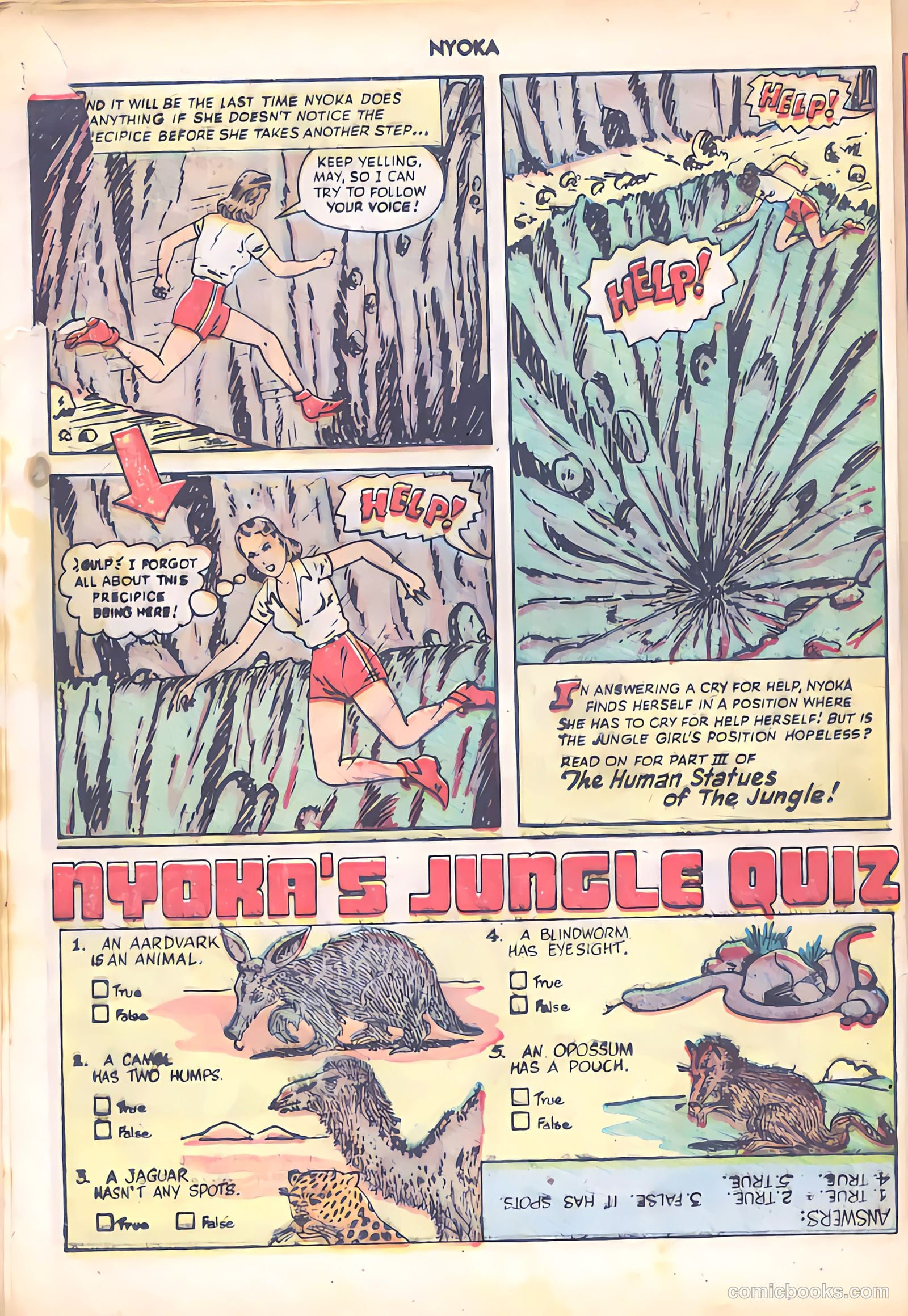 Nyoka the Jungle Girl #28 — page 16 of 52