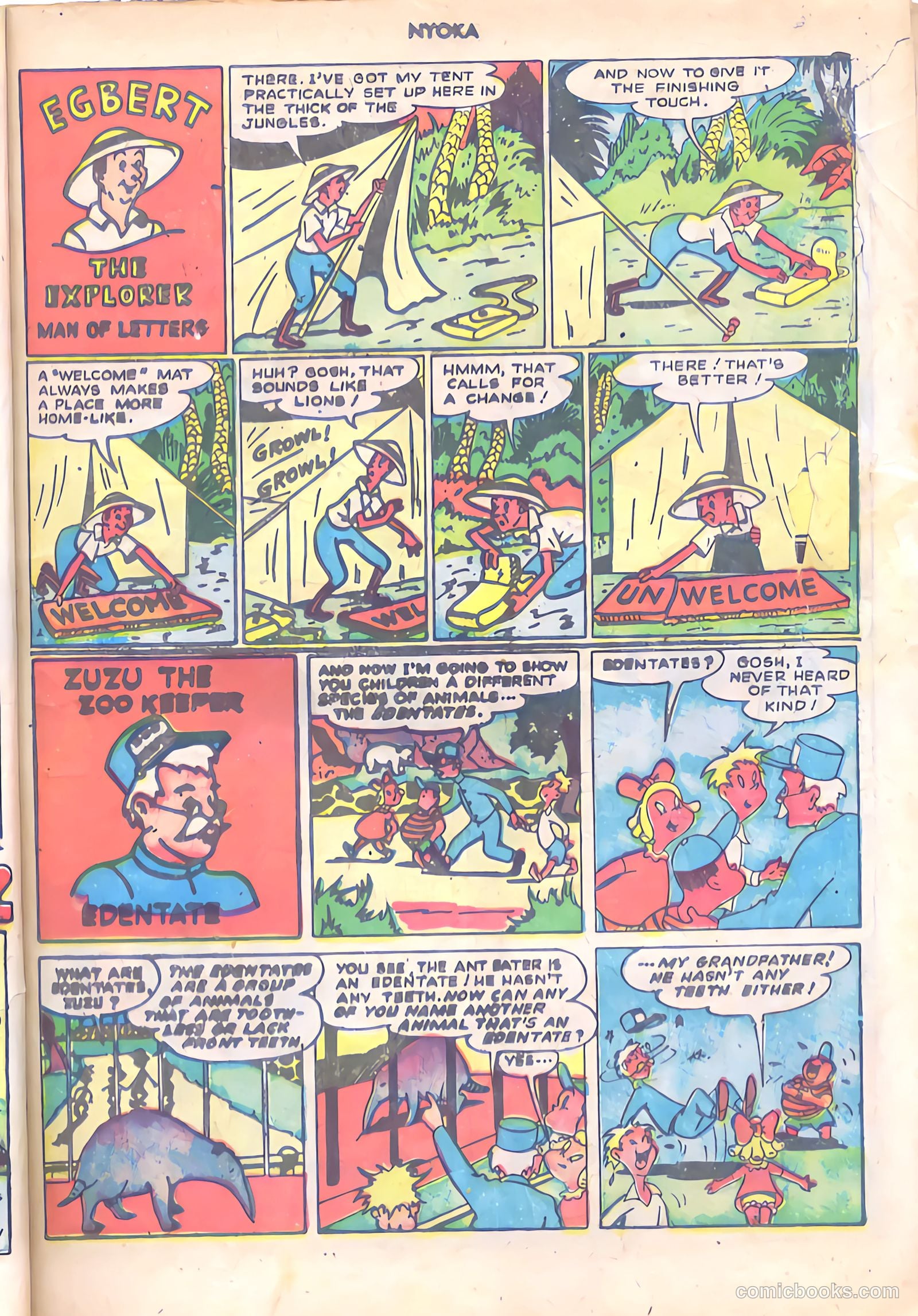 Nyoka the Jungle Girl #28 — page 17 of 52