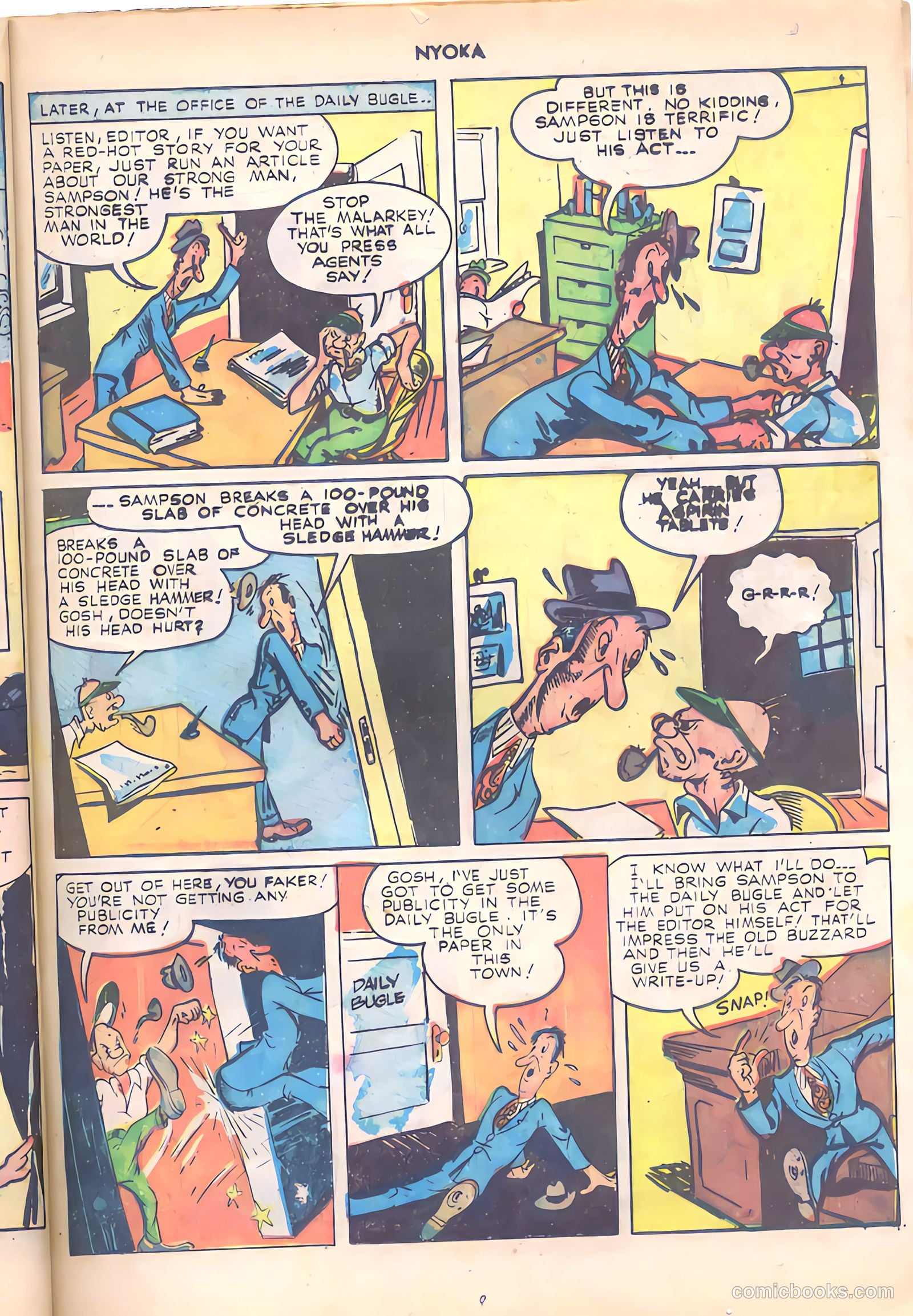 Nyoka the Jungle Girl #28 — page 19 of 52