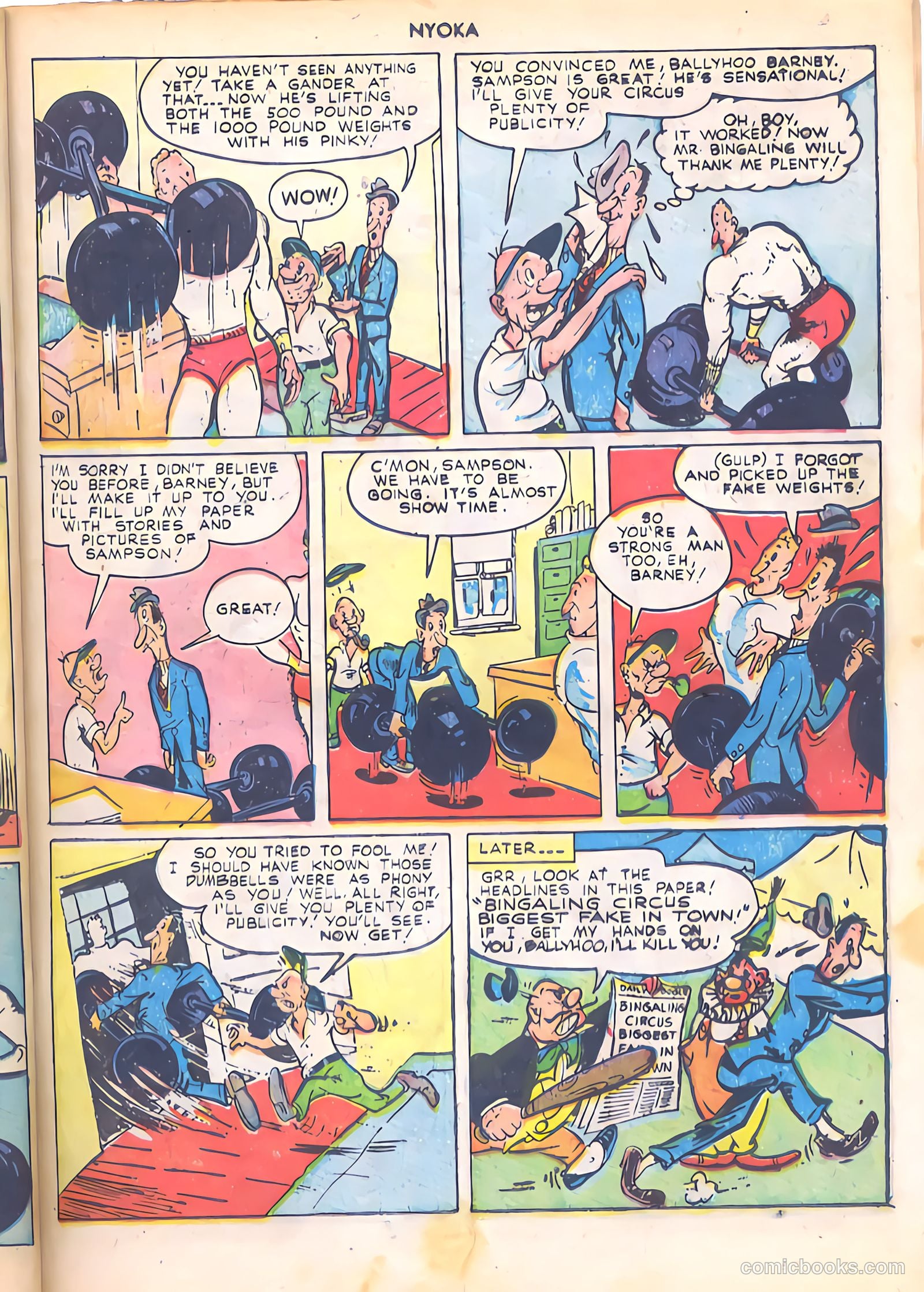 Nyoka the Jungle Girl #28 — page 21 of 52