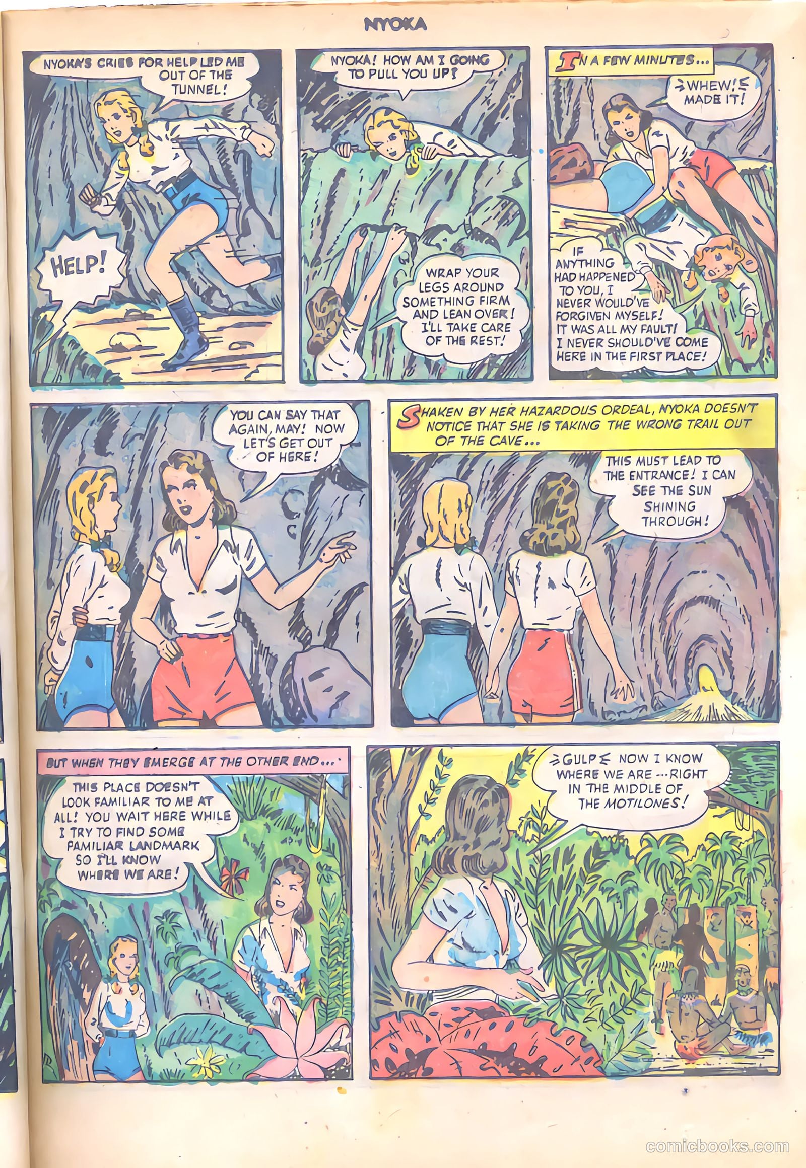Nyoka the Jungle Girl #28 — page 23 of 52